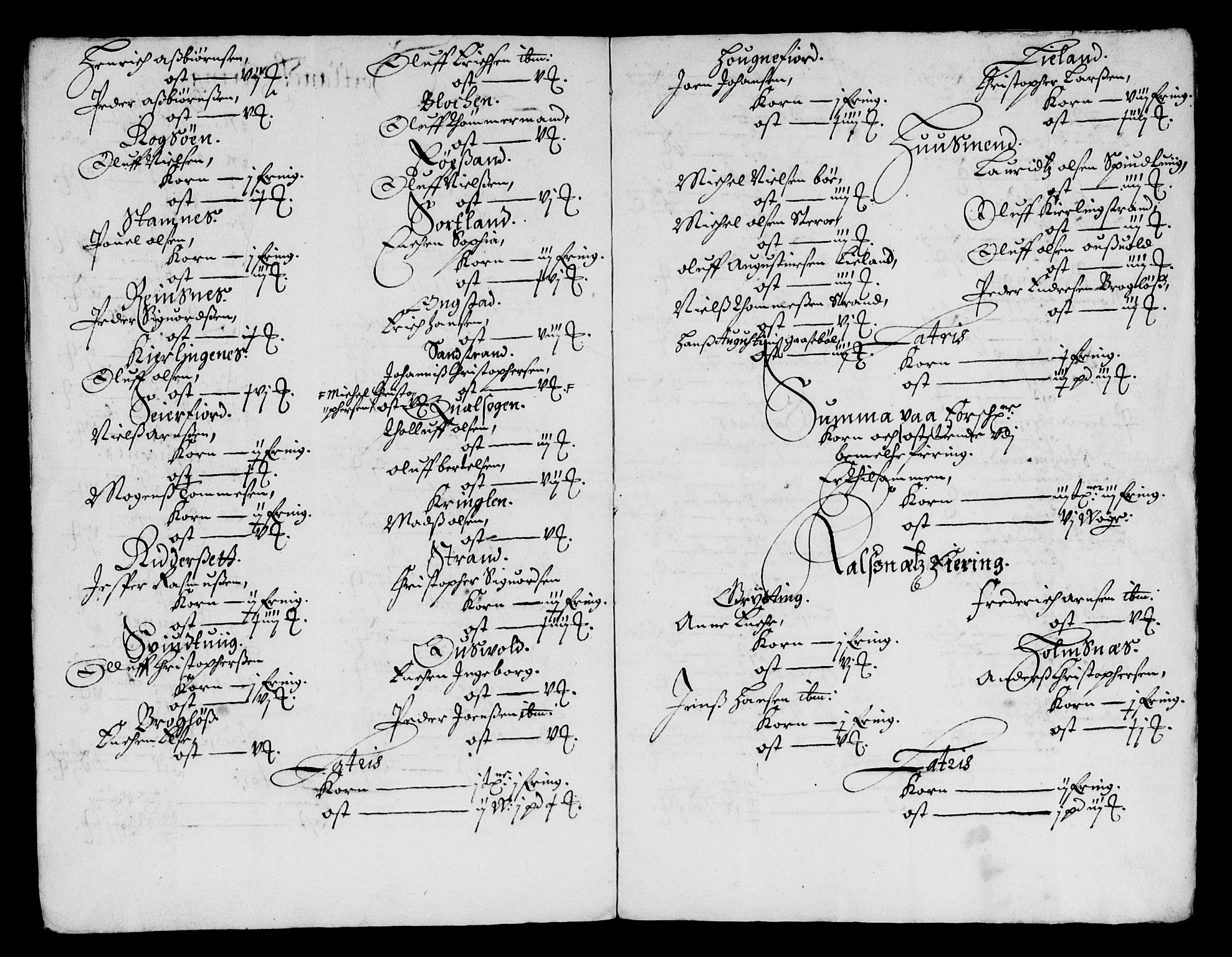 Rentekammeret inntil 1814, Reviderte regnskaper, Lensregnskaper, AV/RA-EA-5023/R/Rb/Rbz/L0040: Nordlandenes len, 1663-1665