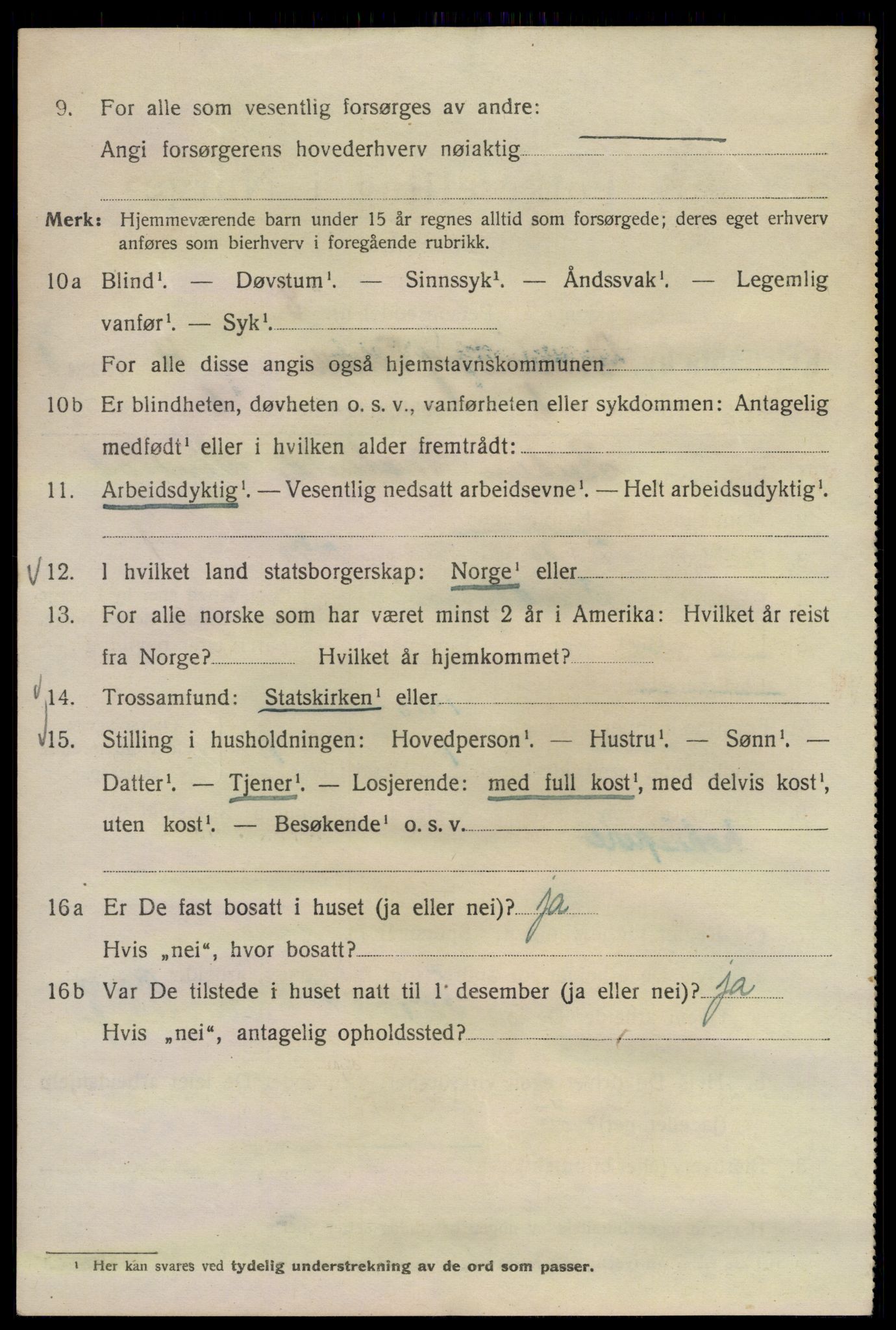 SAO, 1920 census for Kristiania, 1920, p. 618918