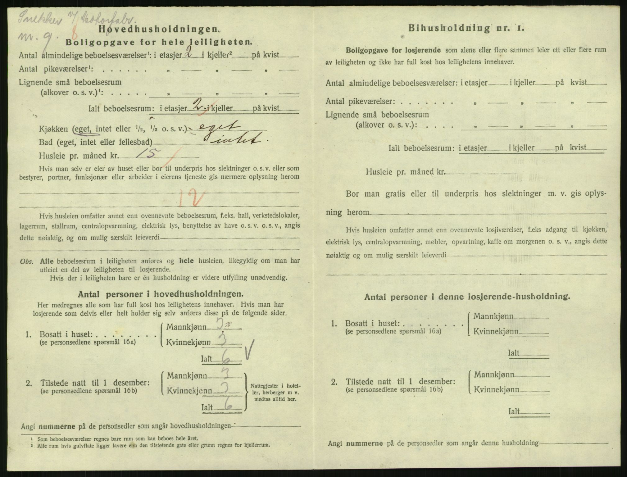 SAH, 1920 census for Gjøvik, 1920, p. 839