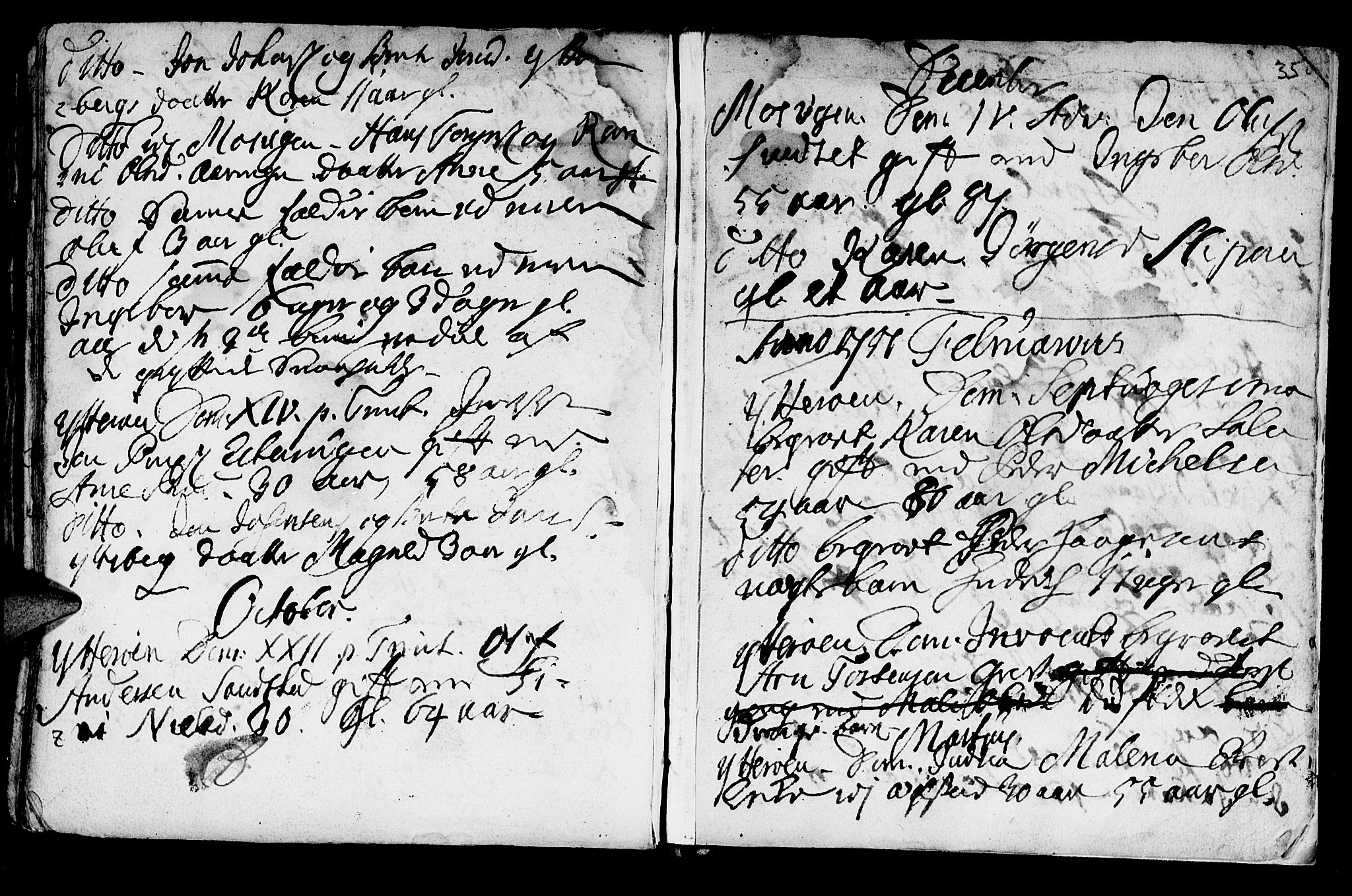 Ministerialprotokoller, klokkerbøker og fødselsregistre - Nord-Trøndelag, SAT/A-1458/722/L0215: Parish register (official) no. 722A02, 1718-1755, p. 350