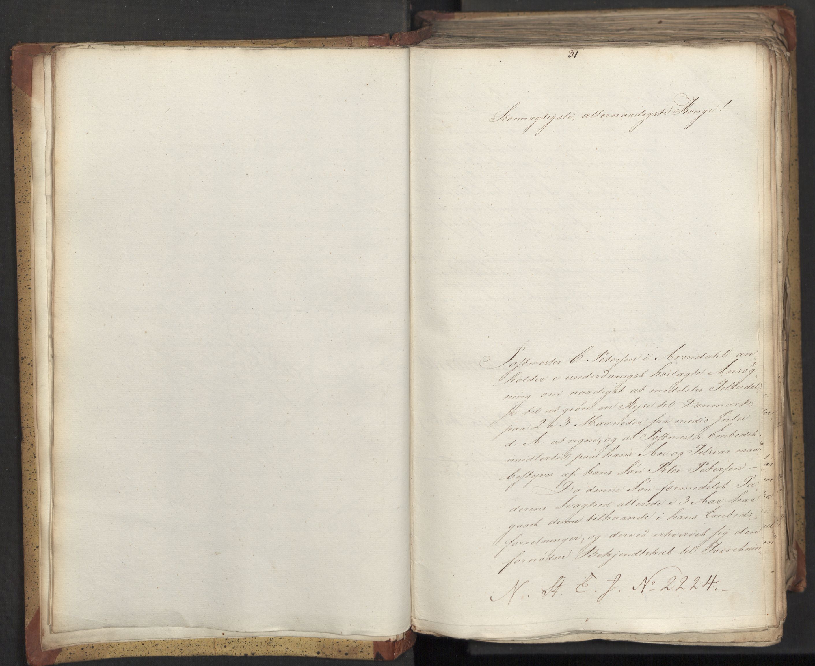 Statsrådsavdelingen i Stockholm, AV/RA-S-1003/D/Da/L0010: Regjeringsinnstillinger nr. 2219-2392, 1817, p. 24