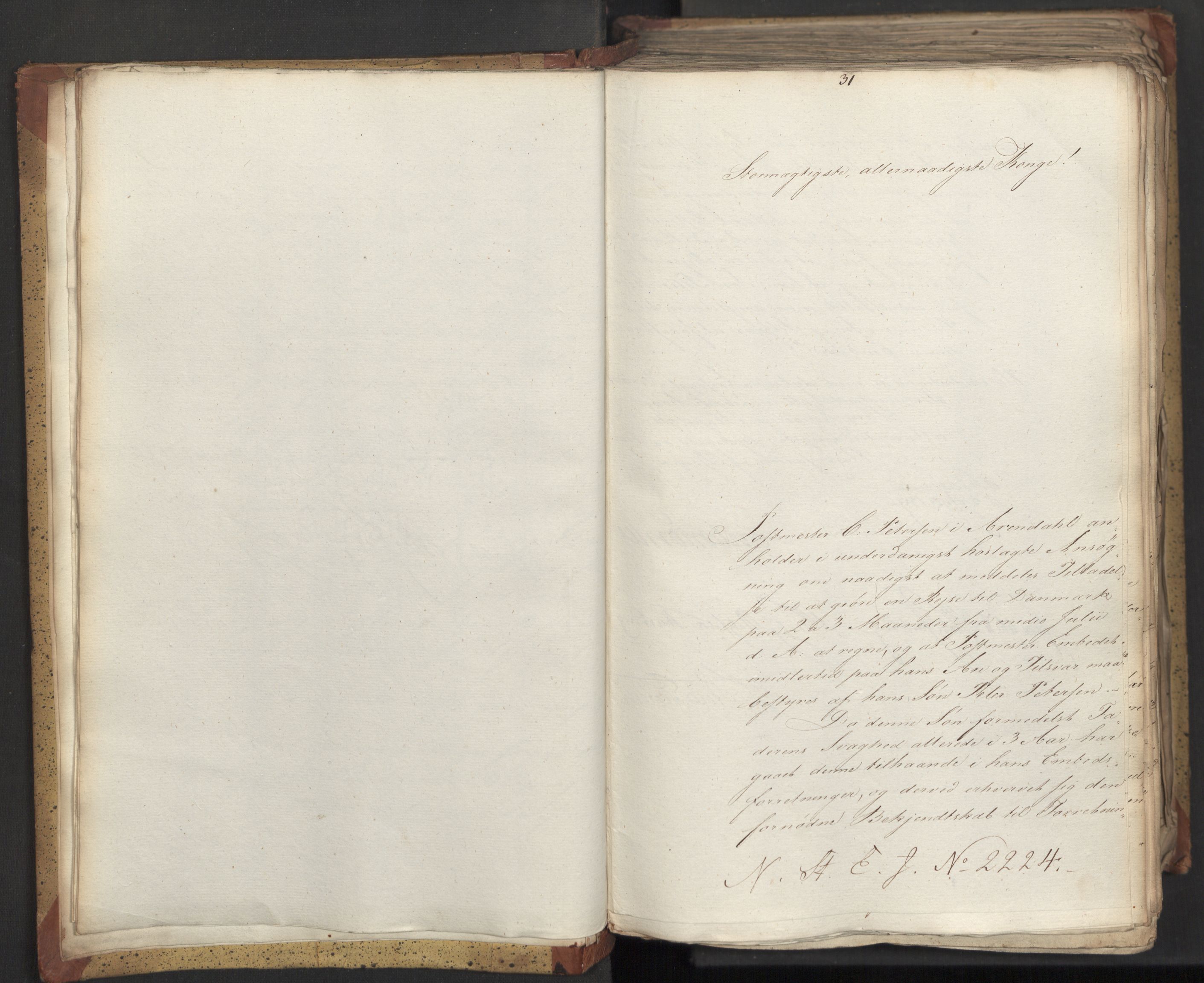 Statsrådsavdelingen i Stockholm, RA/S-1003/D/Da/L0010: Regjeringsinnstillinger nr. 2219-2392, 1817, p. 24