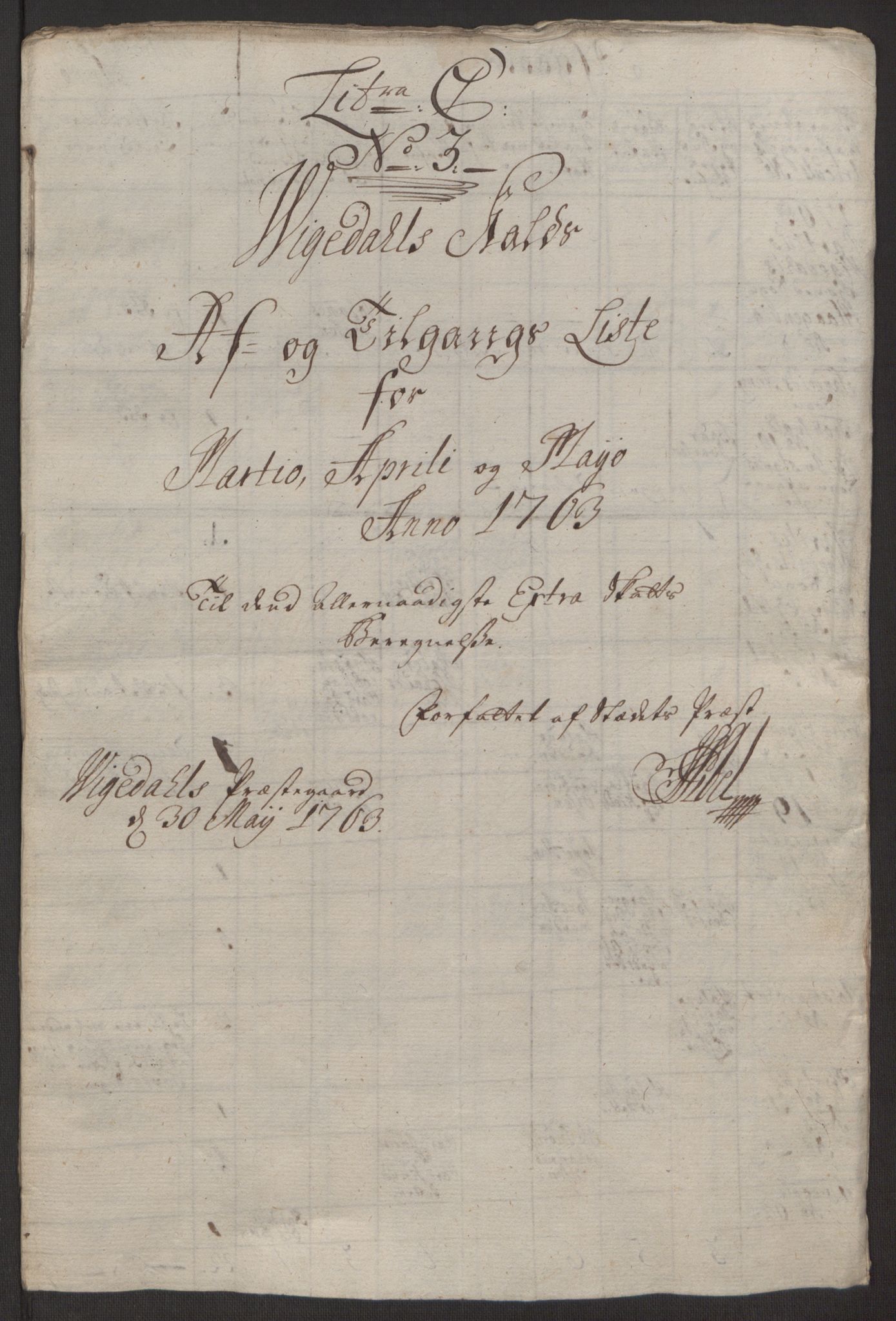 Rentekammeret inntil 1814, Reviderte regnskaper, Hovedkasseregnskaper, AV/RA-EA-4065/Rf/L0072b: Ekstraskatteregnskap, 1762, p. 196