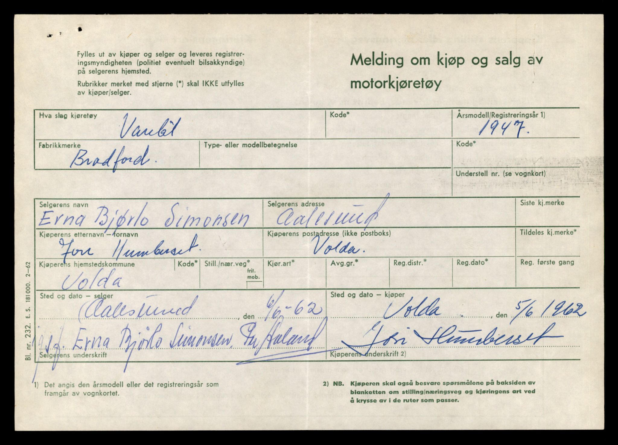 Møre og Romsdal vegkontor - Ålesund trafikkstasjon, AV/SAT-A-4099/F/Fe/L0035: Registreringskort for kjøretøy T 12653 - T 12829, 1927-1998, p. 93