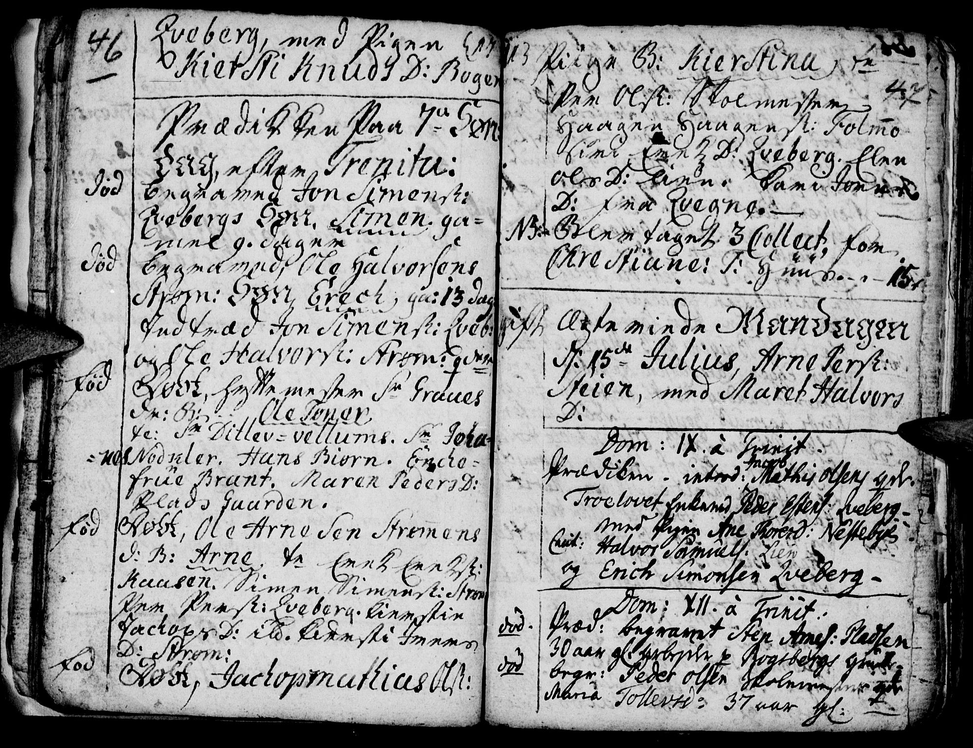 Tynset prestekontor, SAH/PREST-058/H/Ha/Hab/L0009: Parish register (official) no. 9, 1769-1781, p. 46-47