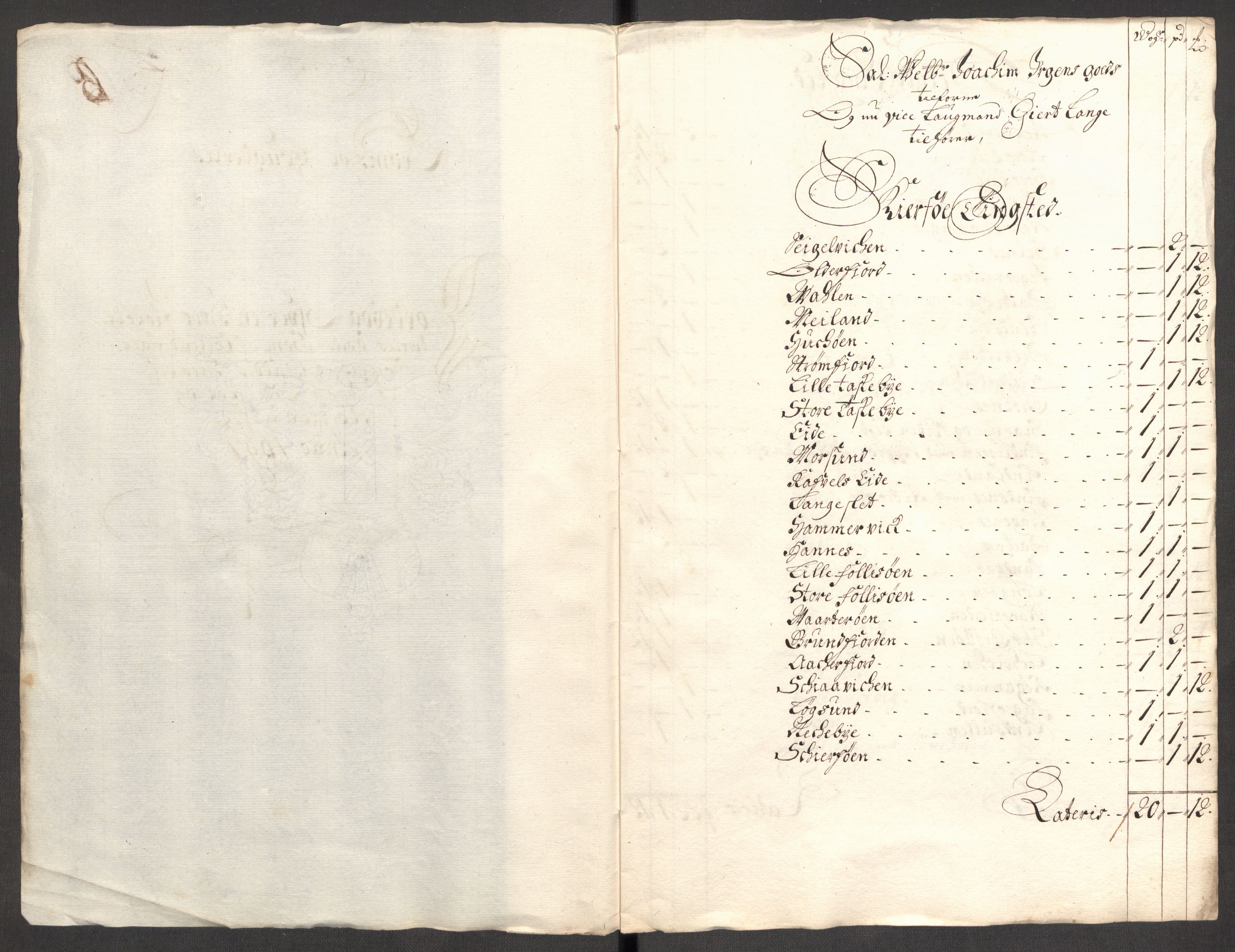 Rentekammeret inntil 1814, Reviderte regnskaper, Fogderegnskap, AV/RA-EA-4092/R68/L4754: Fogderegnskap Senja og Troms, 1697-1699, p. 104