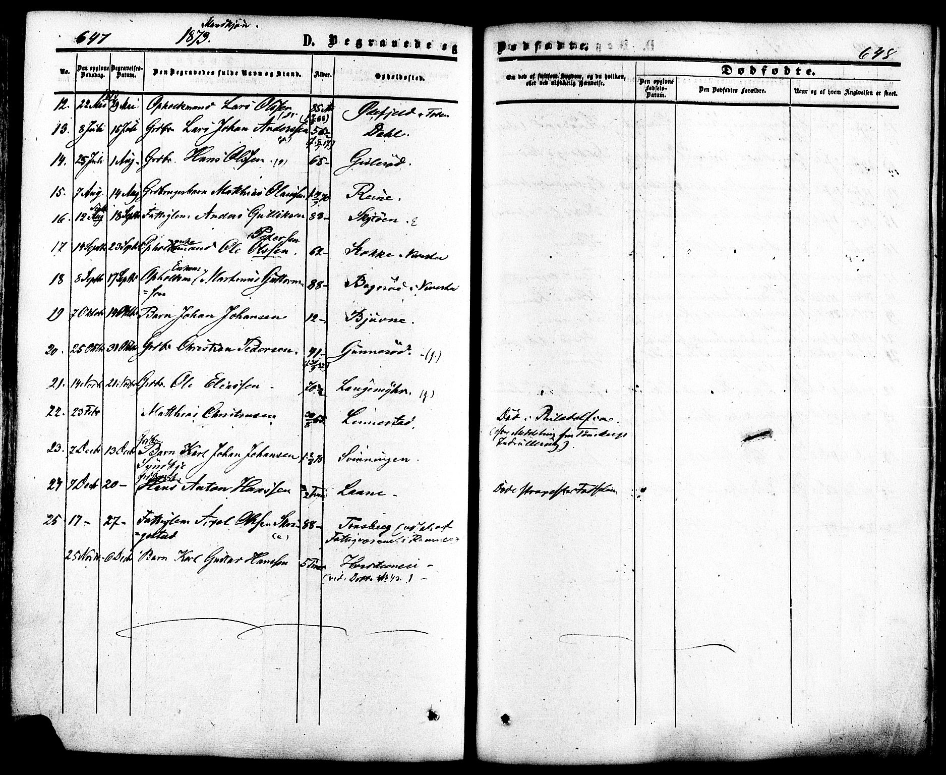 Ramnes kirkebøker, AV/SAKO-A-314/F/Fa/L0006: Parish register (official) no. I 6, 1862-1877, p. 647-648