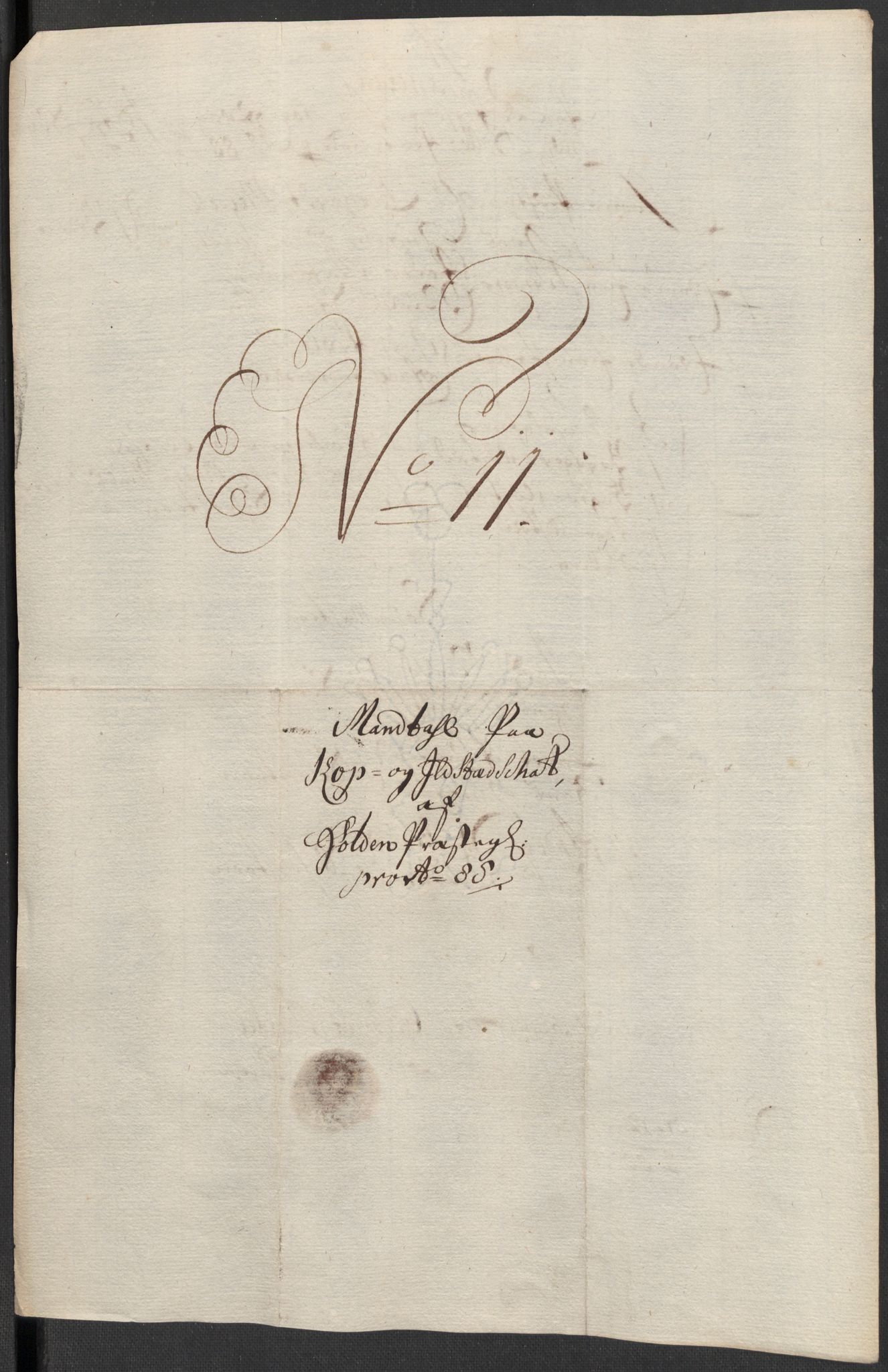 Rentekammeret inntil 1814, Reviderte regnskaper, Fogderegnskap, AV/RA-EA-4092/R35/L2087: Fogderegnskap Øvre og Nedre Telemark, 1687-1689, p. 405