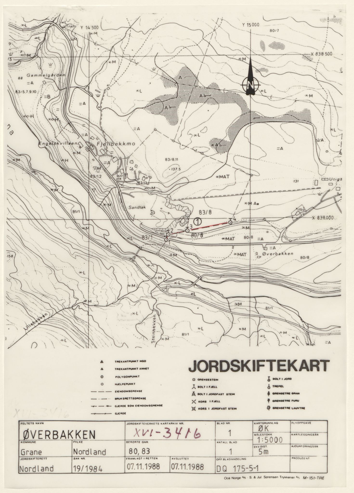 Jordskifteverkets kartarkiv, RA/S-3929/T, 1859-1988, p. 4448