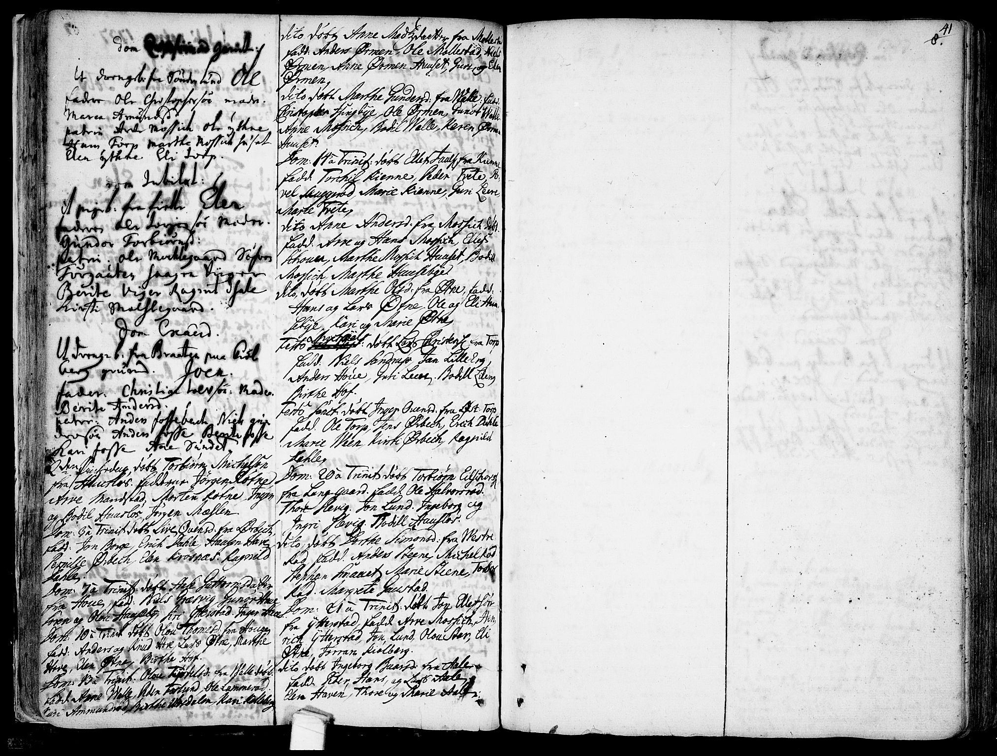 Onsøy prestekontor Kirkebøker, AV/SAO-A-10914/F/Fa/L0001: Parish register (official) no. I 1, 1733-1814, p. 41