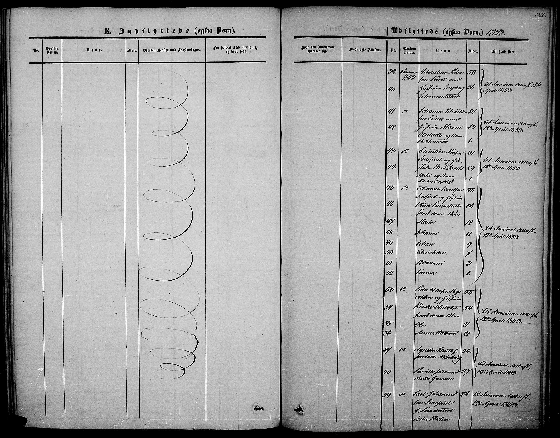 Vestre Toten prestekontor, SAH/PREST-108/H/Ha/Haa/L0005: Parish register (official) no. 5, 1850-1855, p. 325