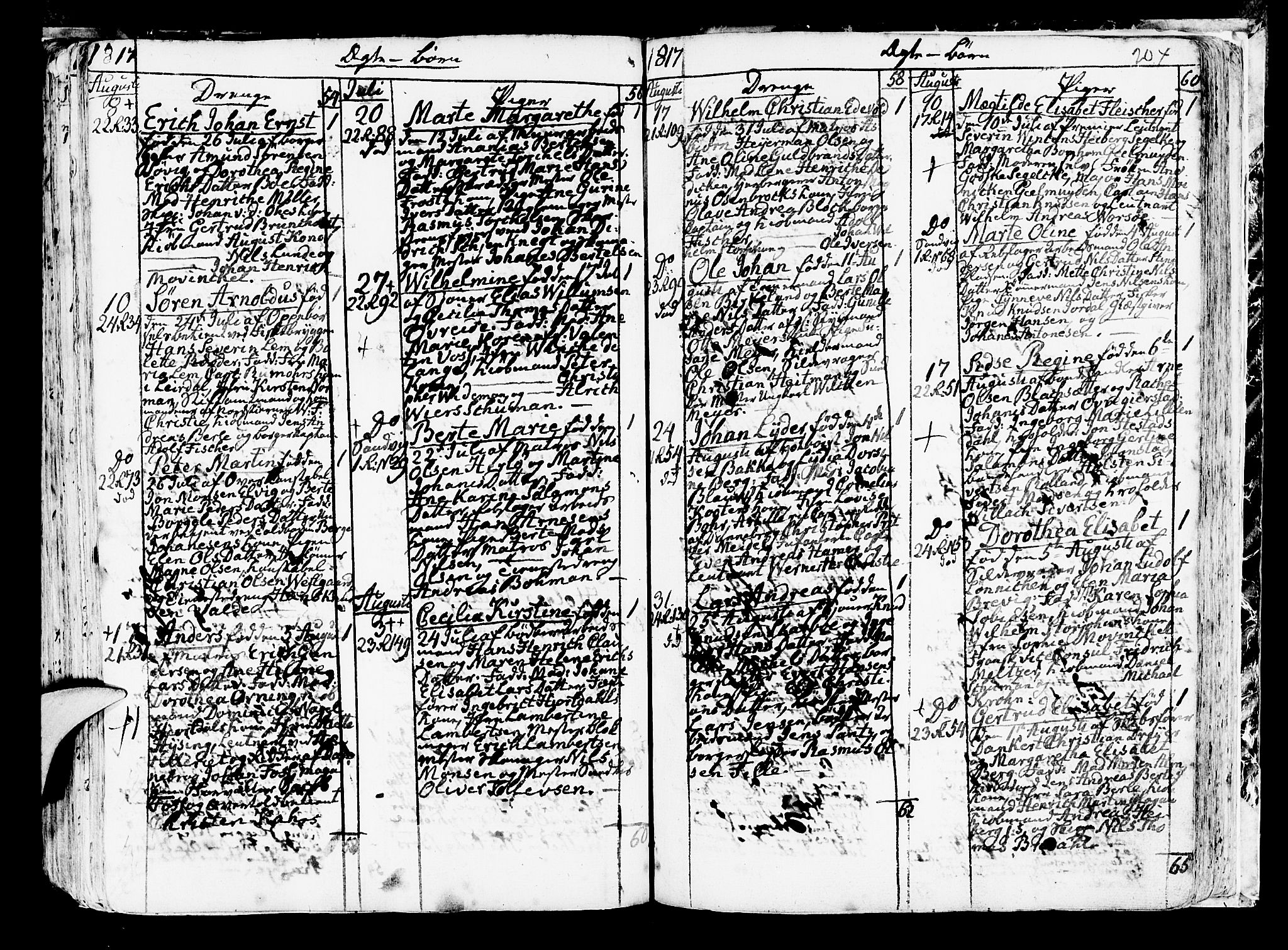 Korskirken sokneprestembete, AV/SAB-A-76101/H/Haa/L0006: Parish register (official) no. A 6, 1790-1820, p. 204