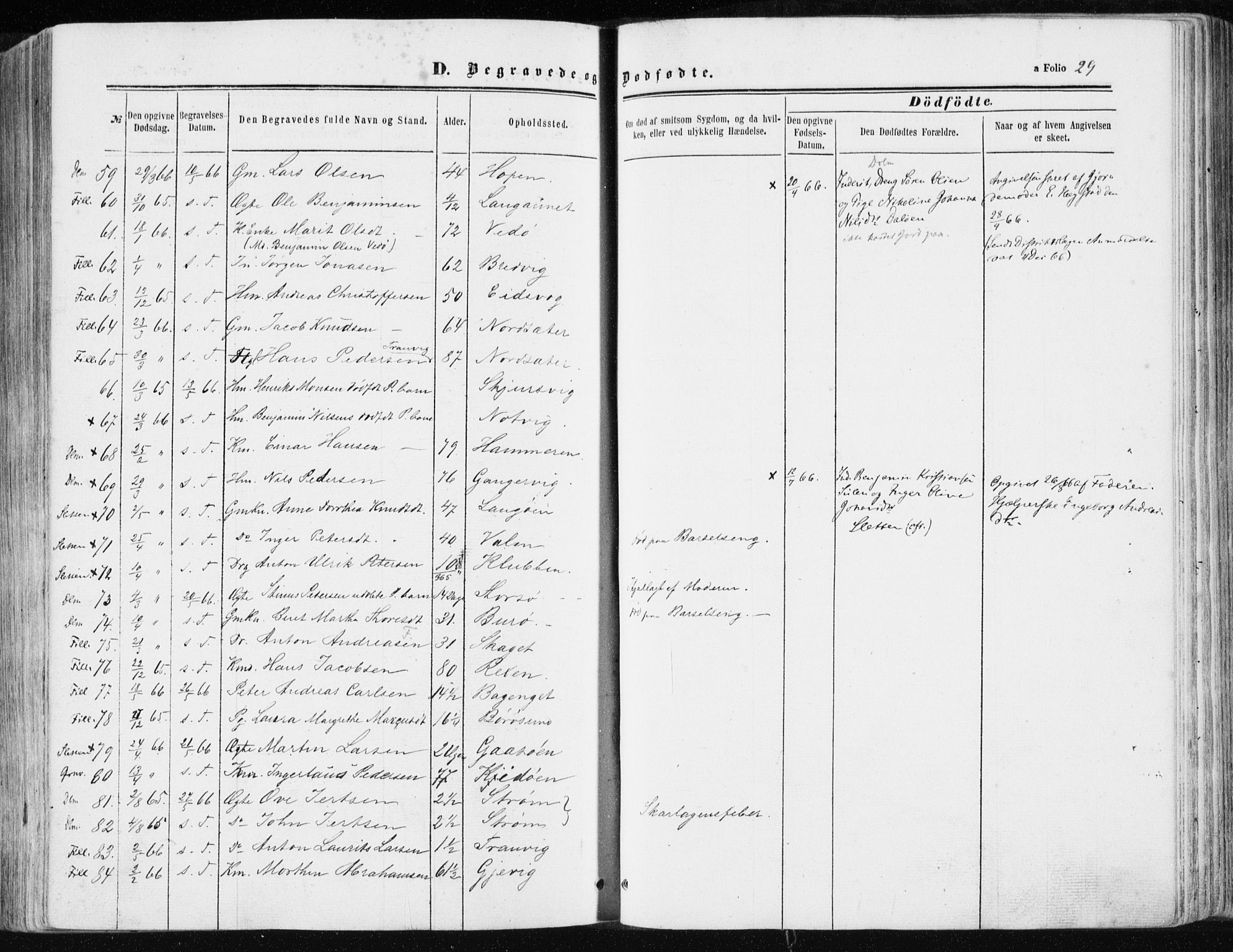 Ministerialprotokoller, klokkerbøker og fødselsregistre - Sør-Trøndelag, AV/SAT-A-1456/634/L0531: Parish register (official) no. 634A07, 1861-1870, p. 29