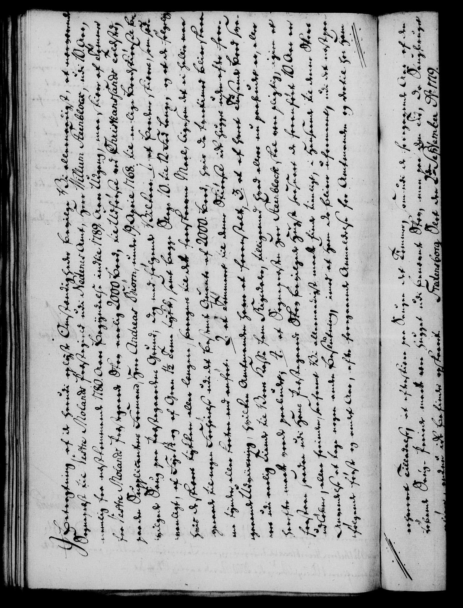 Rentekammeret, Kammerkanselliet, RA/EA-3111/G/Gf/Gfa/L0061: Norsk relasjons- og resolusjonsprotokoll (merket RK 52.61), 1779, p. 403