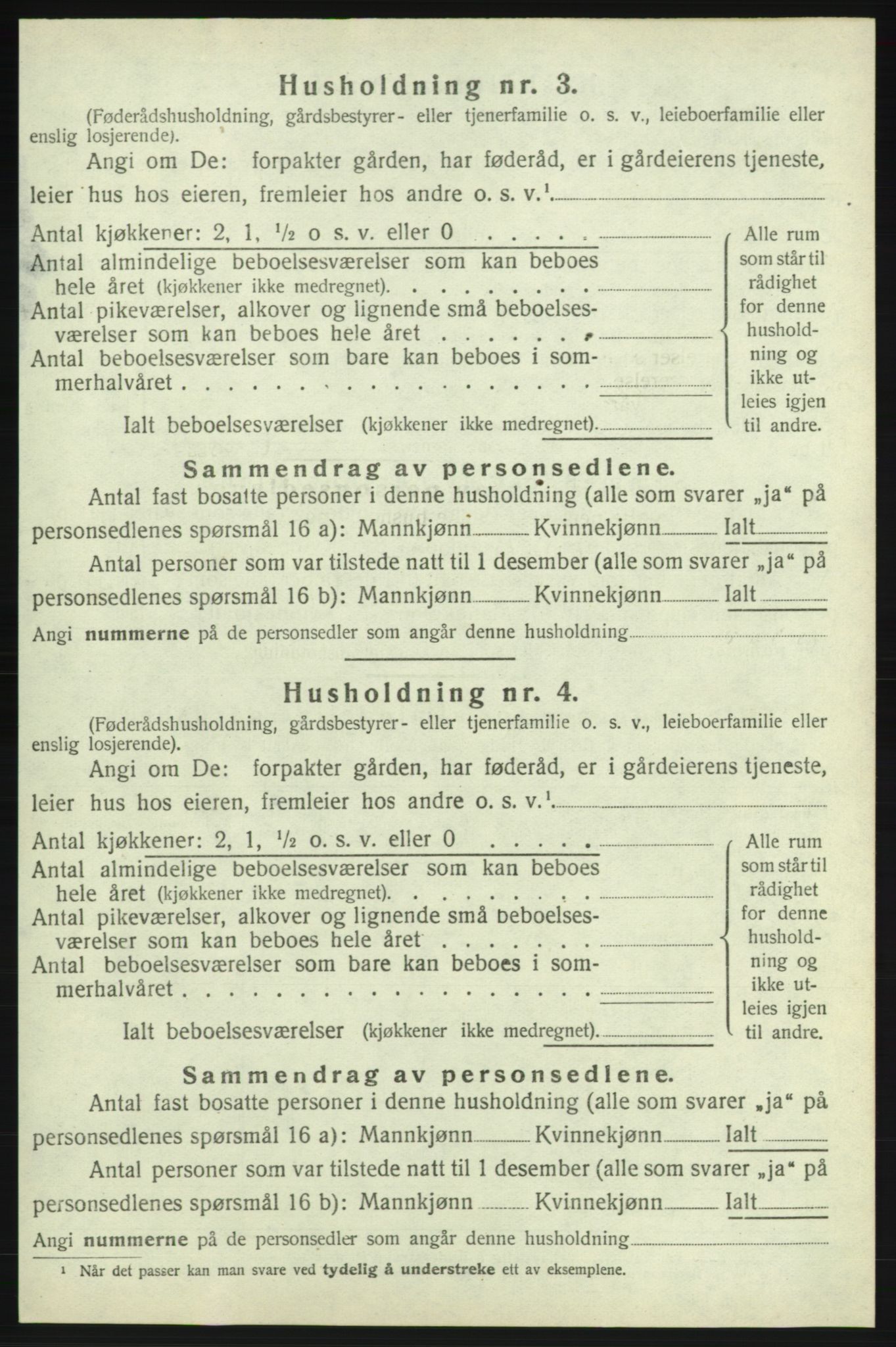 SAB, 1920 census for Skånevik, 1920, p. 1541