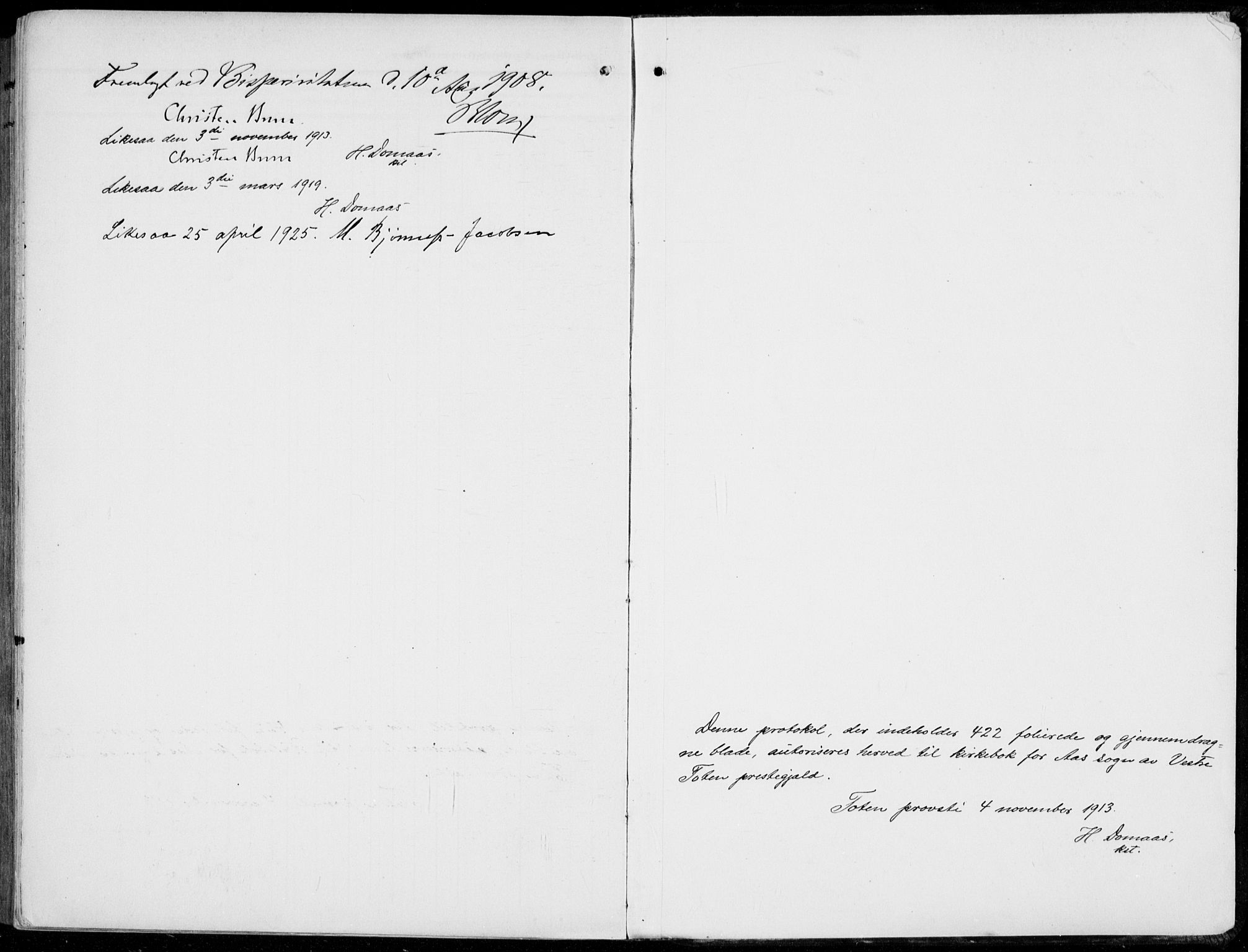 Vestre Toten prestekontor, AV/SAH-PREST-108/H/Ha/Haa/L0014: Parish register (official) no. 14, 1907-1920