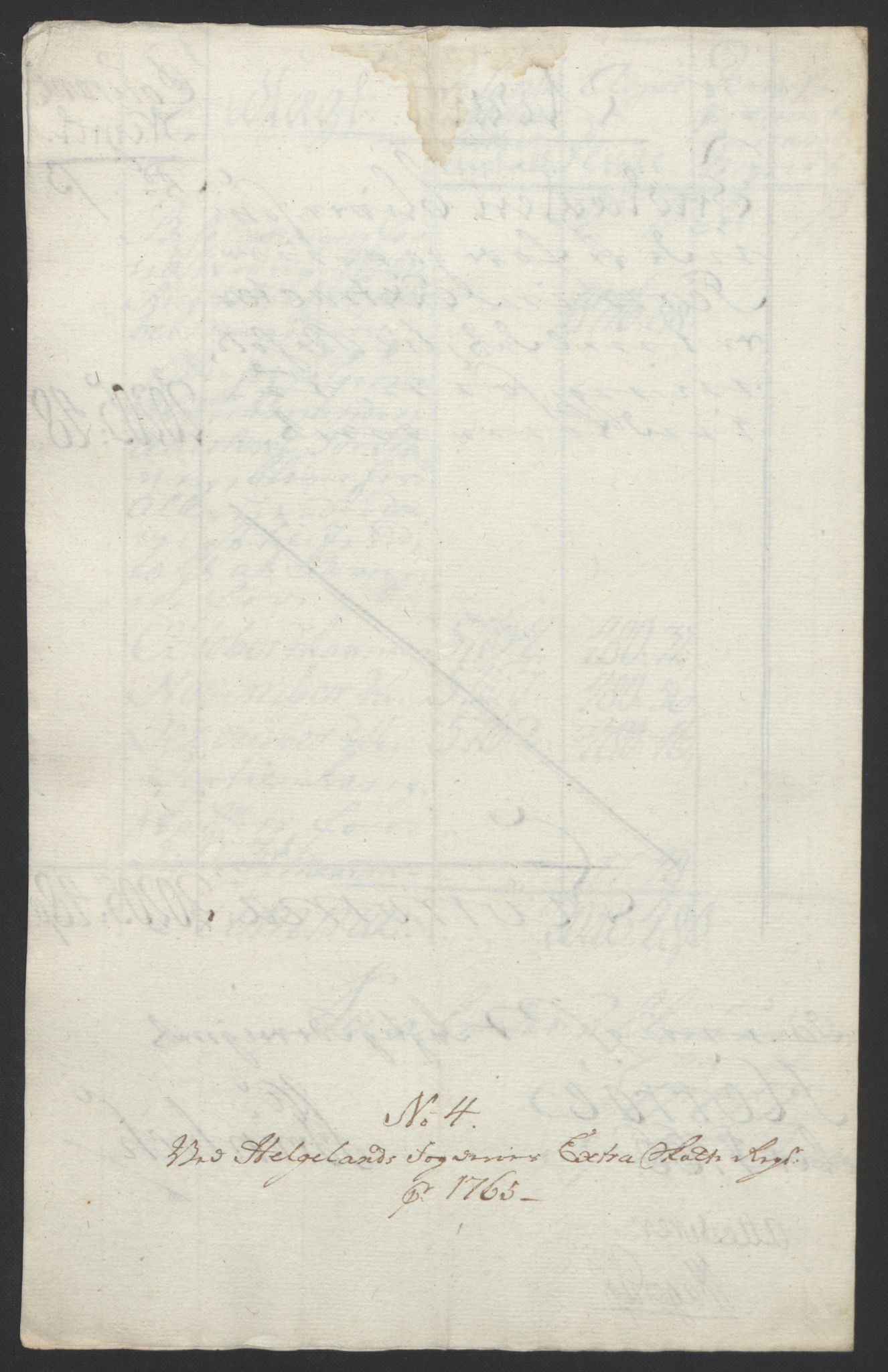 Rentekammeret inntil 1814, Reviderte regnskaper, Fogderegnskap, AV/RA-EA-4092/R65/L4573: Ekstraskatten Helgeland, 1762-1772, p. 112