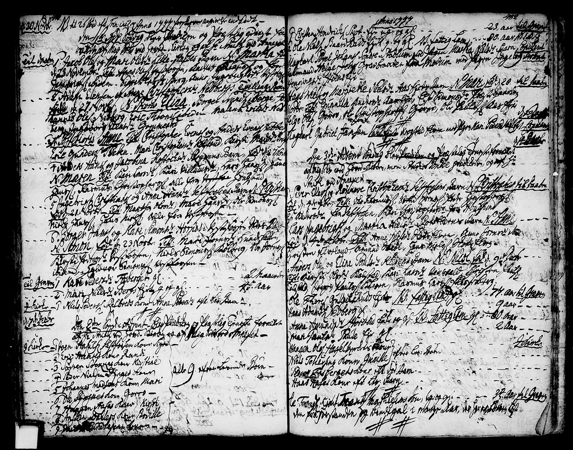 Eiker kirkebøker, SAKO/A-4/F/Fa/L0008: Parish register (official) no. I 8, 1764-1788, p. 481-482