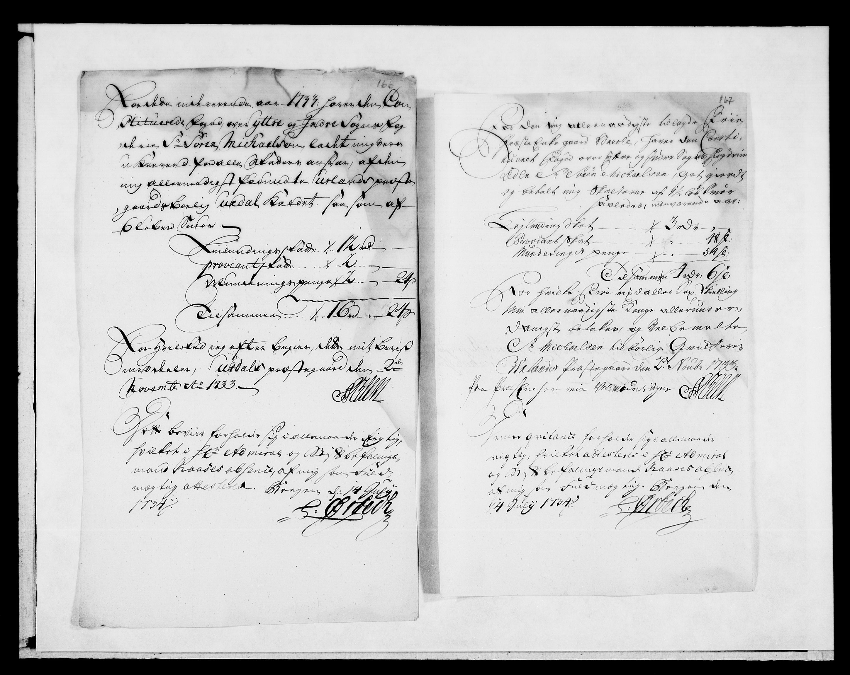 Rentekammeret inntil 1814, Reviderte regnskaper, Fogderegnskap, AV/RA-EA-4092/R52/L3337: Fogderegnskap Sogn, 1733, p. 222