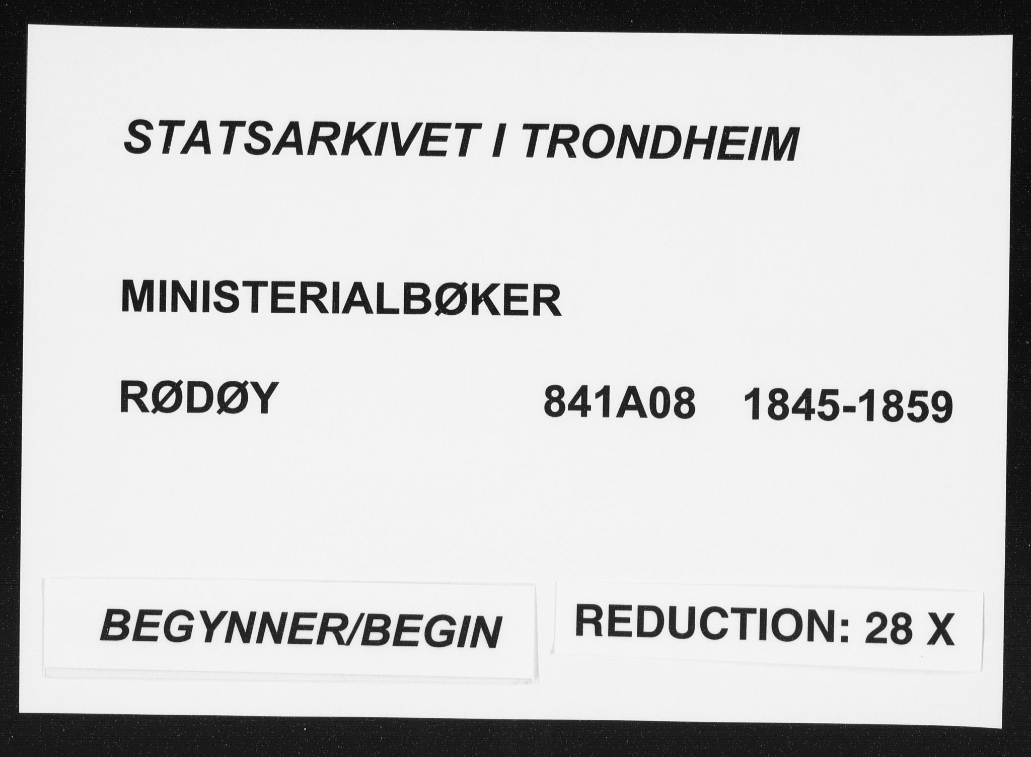 Ministerialprotokoller, klokkerbøker og fødselsregistre - Nordland, SAT/A-1459/841/L0602: Parish register (official) no. 841A08 /2, 1845-1859