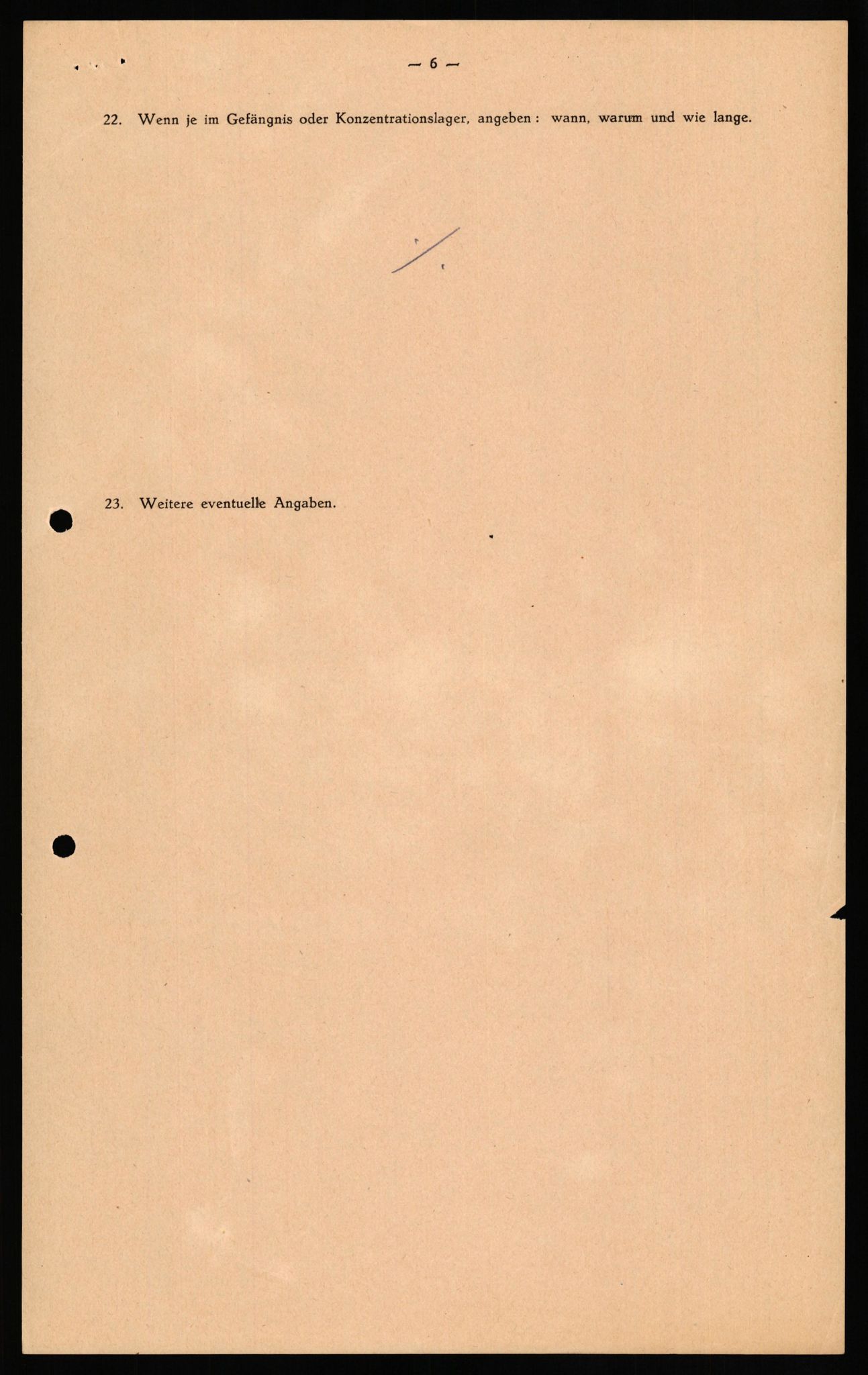 Forsvaret, Forsvarets overkommando II, RA/RAFA-3915/D/Db/L0031: CI Questionaires. Tyske okkupasjonsstyrker i Norge. Tyskere., 1945-1946, p. 390