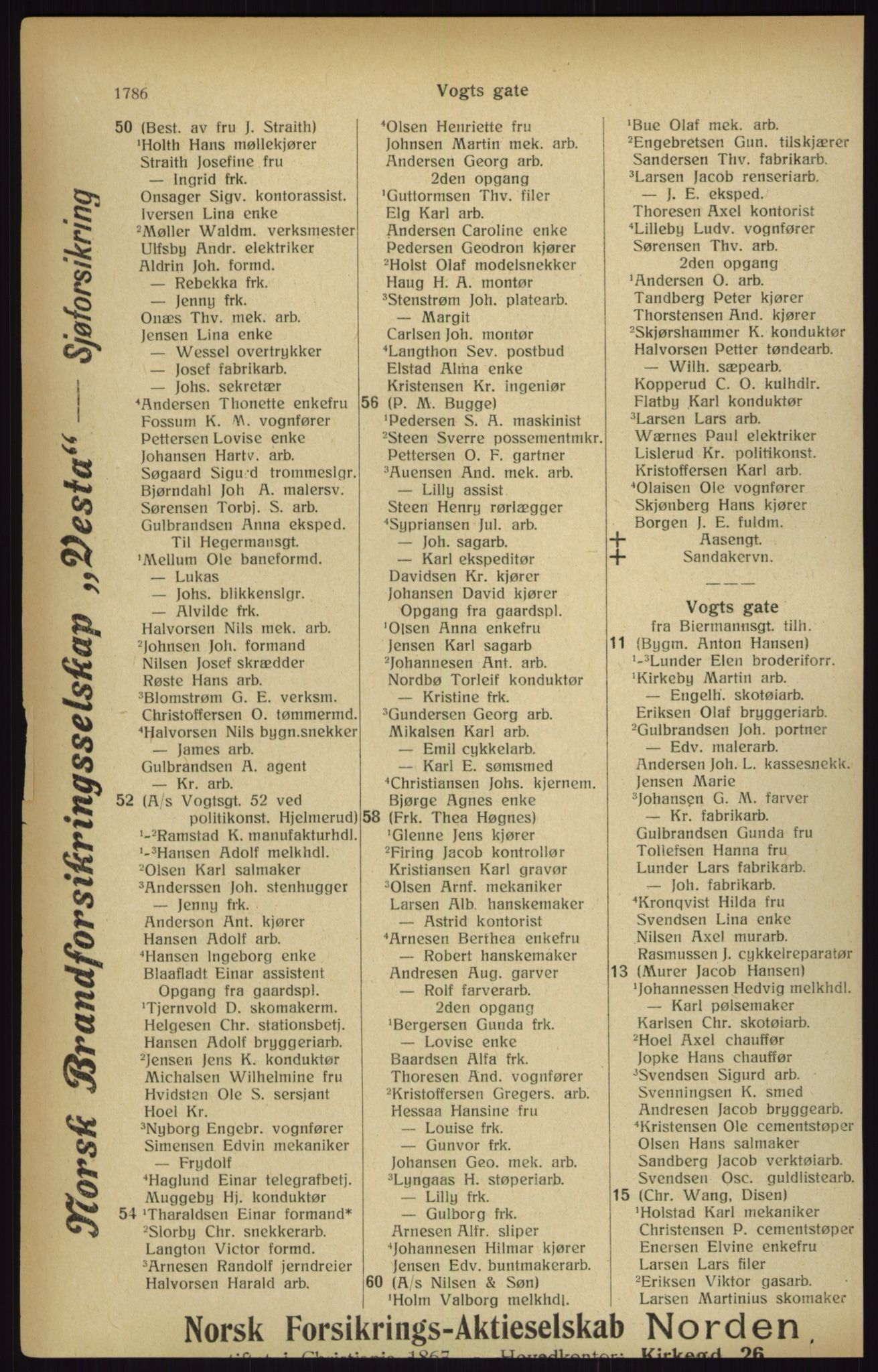 Kristiania/Oslo adressebok, PUBL/-, 1916, p. 1786