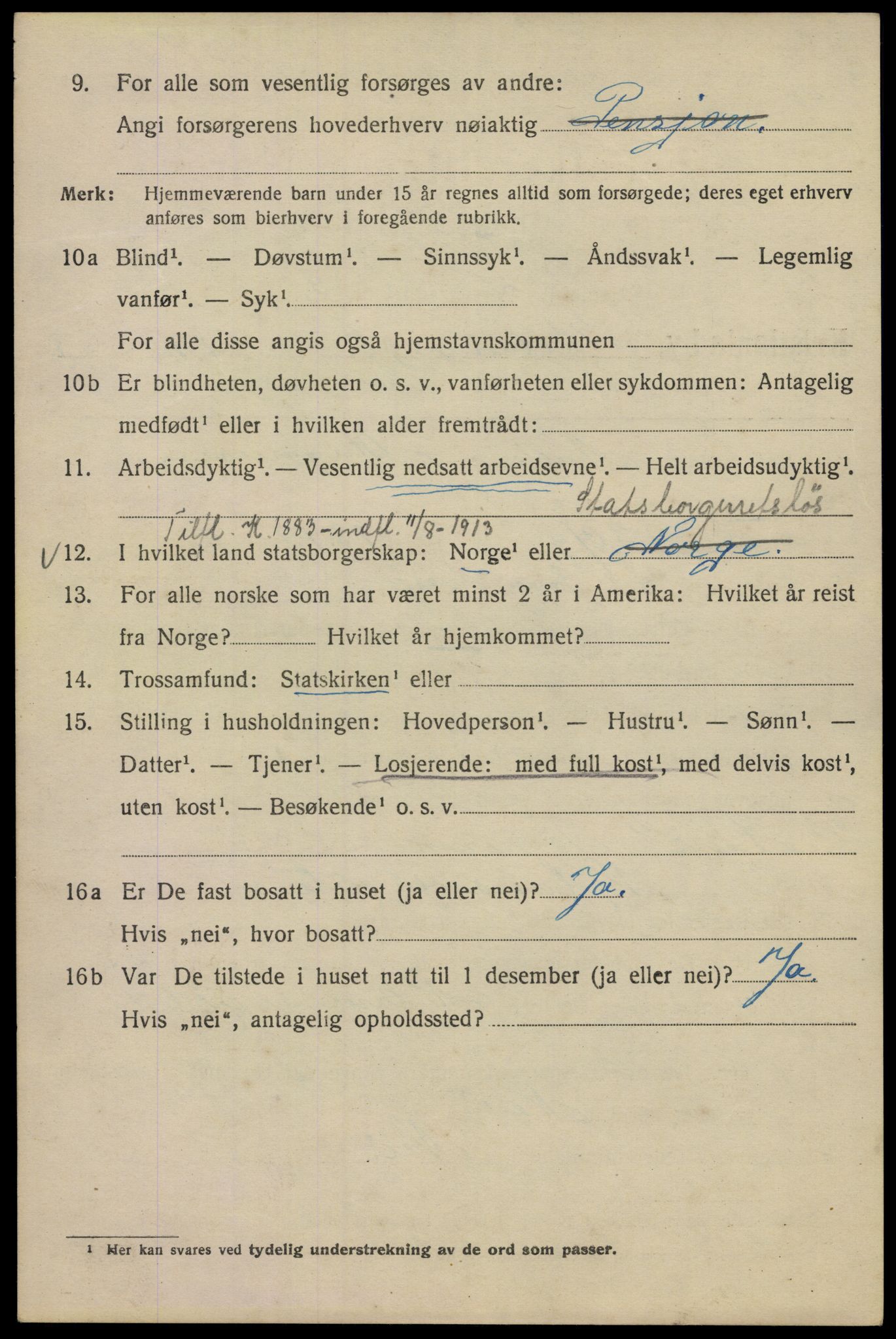 SAO, 1920 census for Kristiania, 1920, p. 462408