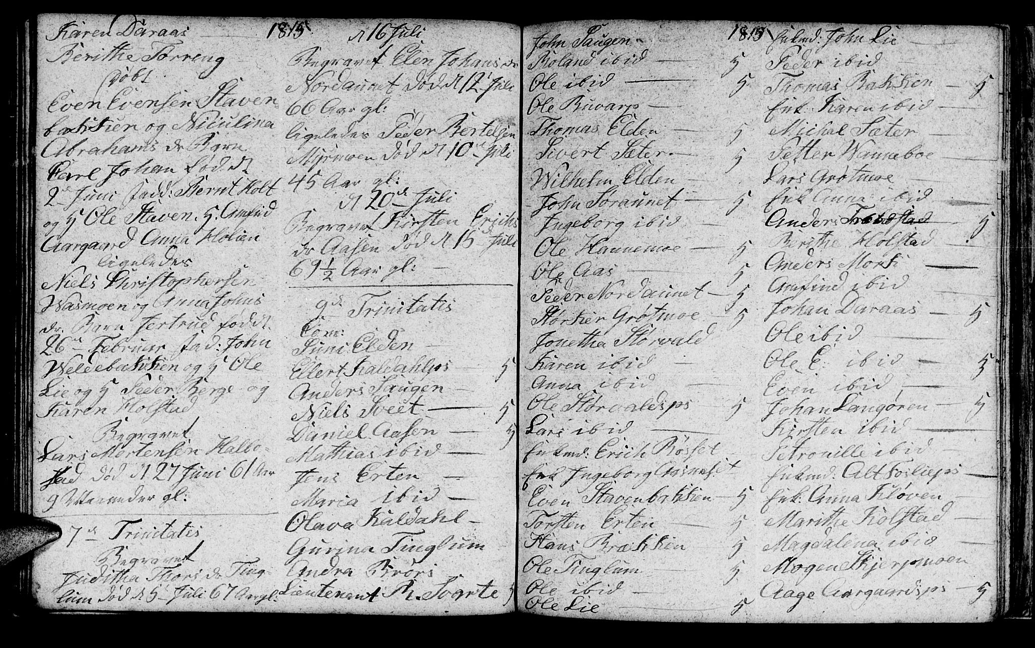 Ministerialprotokoller, klokkerbøker og fødselsregistre - Nord-Trøndelag, AV/SAT-A-1458/742/L0410: Parish register (copy) no. 742C01, 1806-1821