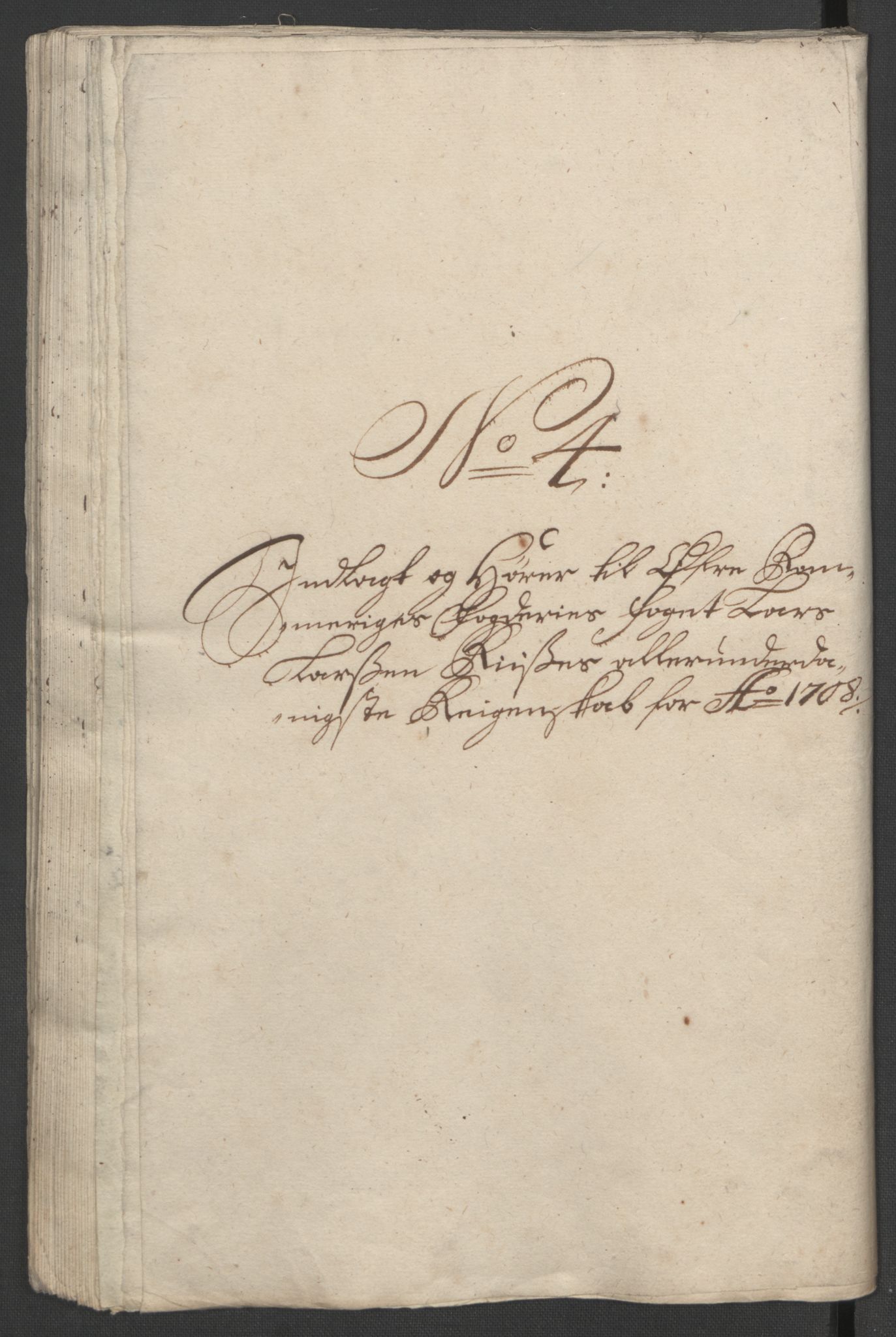 Rentekammeret inntil 1814, Reviderte regnskaper, Fogderegnskap, AV/RA-EA-4092/R12/L0719: Fogderegnskap Øvre Romerike, 1708-1709, p. 106