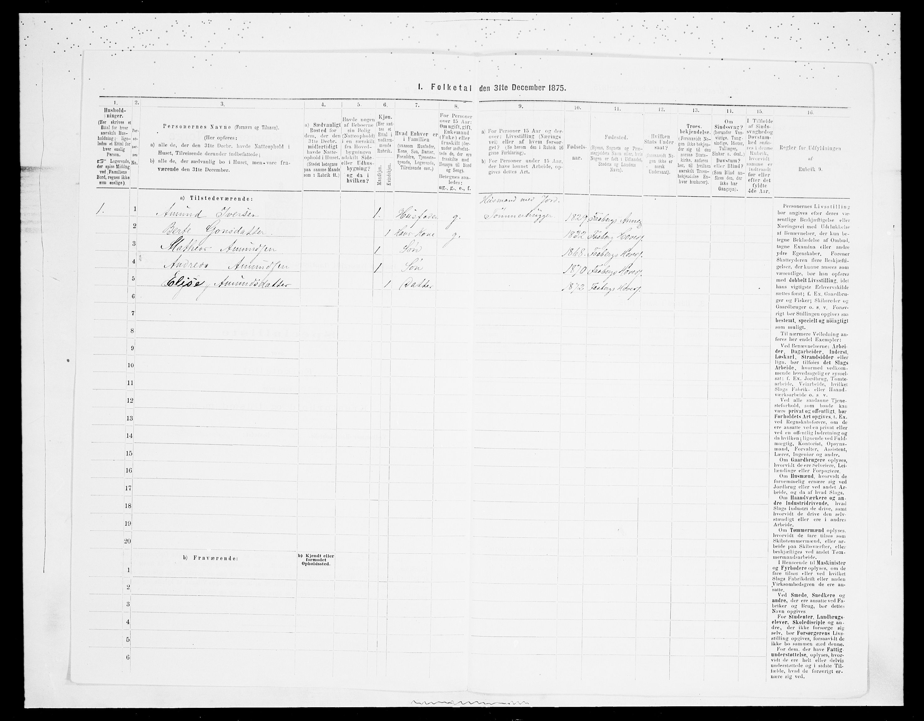 SAH, 1875 census for 0524L Fåberg/Fåberg og Lillehammer, 1875, p. 489