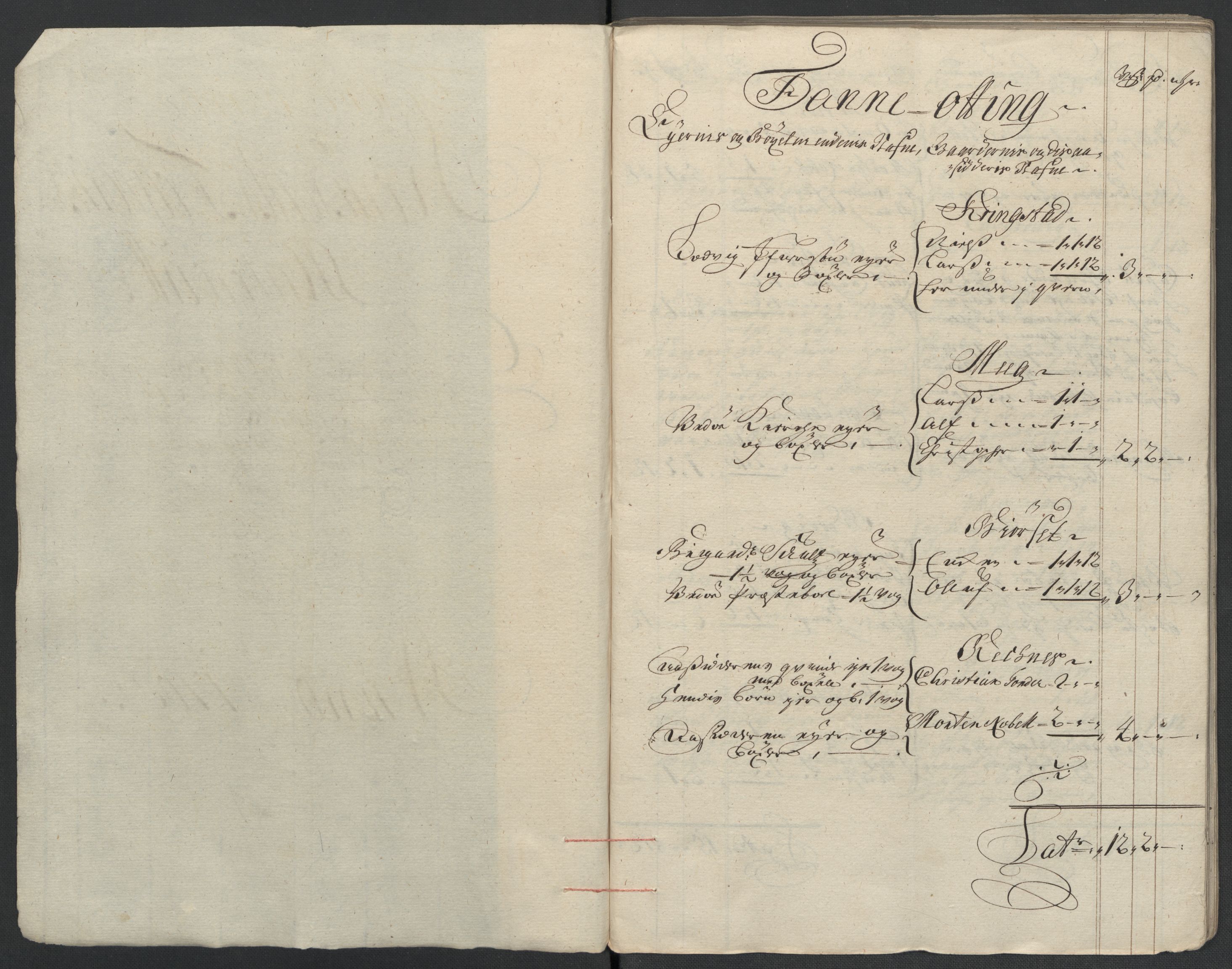 Rentekammeret inntil 1814, Reviderte regnskaper, Fogderegnskap, RA/EA-4092/R55/L3658: Fogderegnskap Romsdal, 1707-1708, p. 188