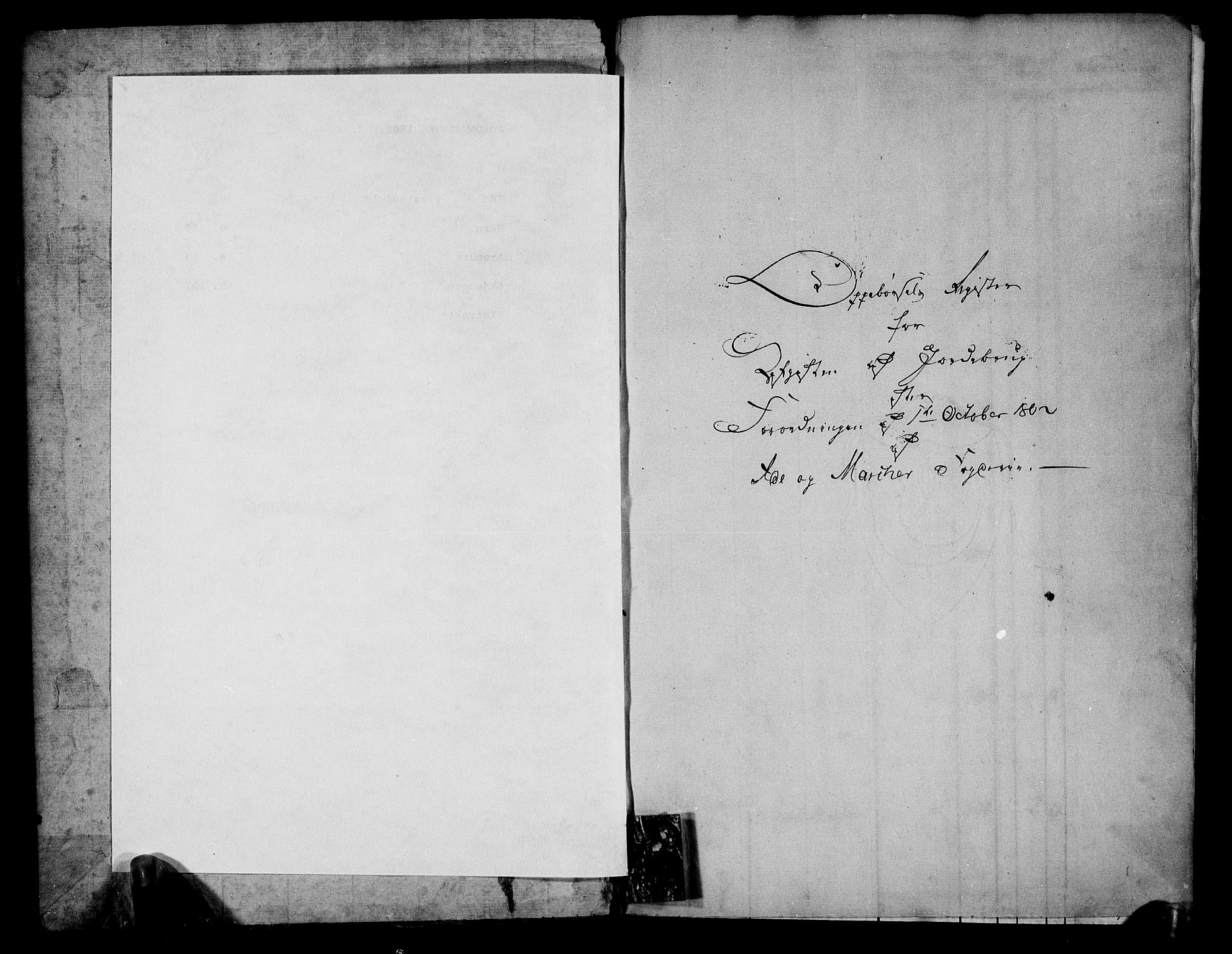 Rentekammeret inntil 1814, Realistisk ordnet avdeling, AV/RA-EA-4070/N/Ne/Nea/L0006: Idd og Marker fogderi. Oppebørselsregister, 1803, p. 2