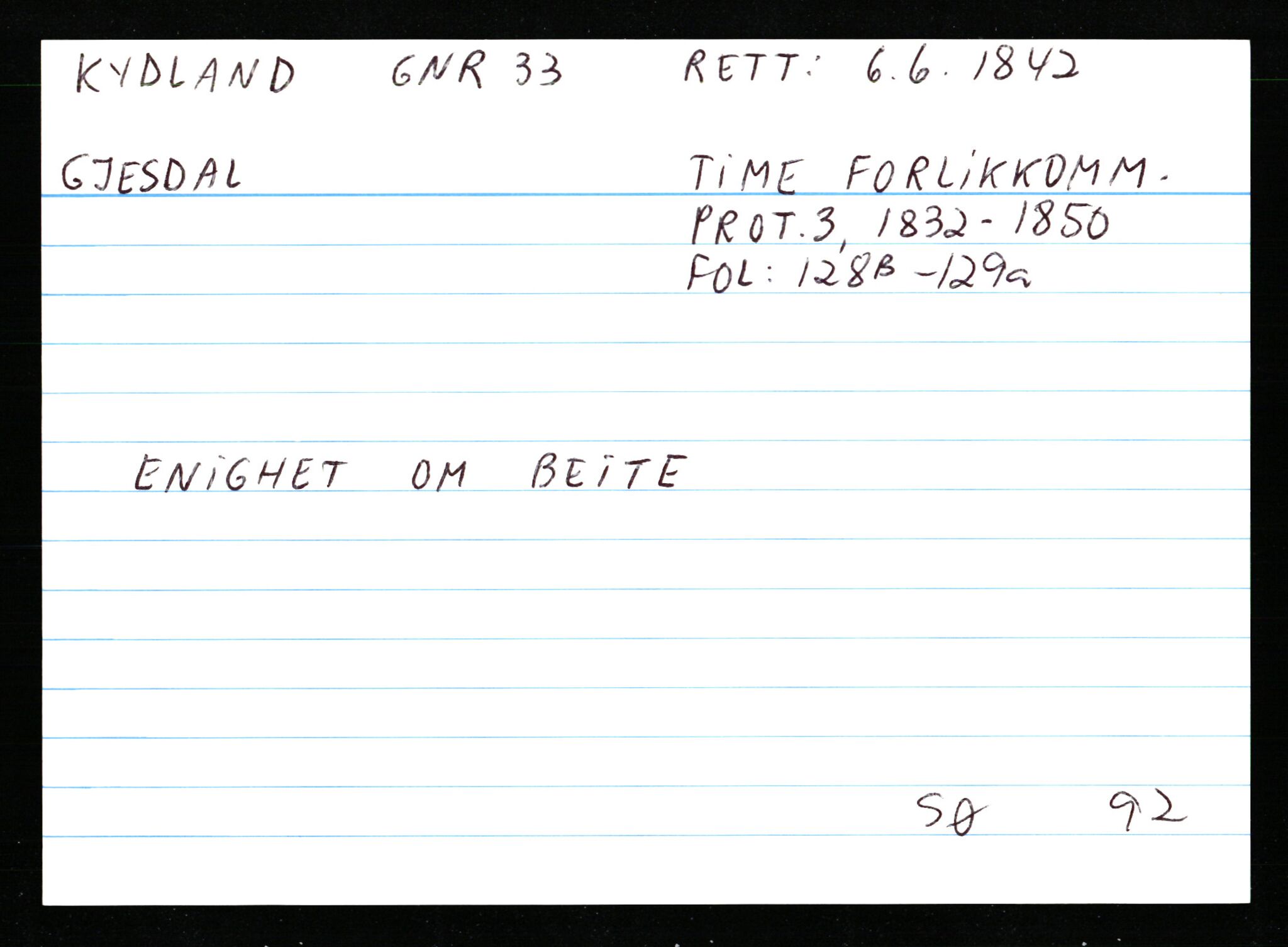 Statsarkivet i Stavanger, AV/SAST-A-101971/03/Y/Ym/L0033: Åstedskort sortert etter gårdsnavn: Kvelland - Lagestranden, 1600-1950, p. 338