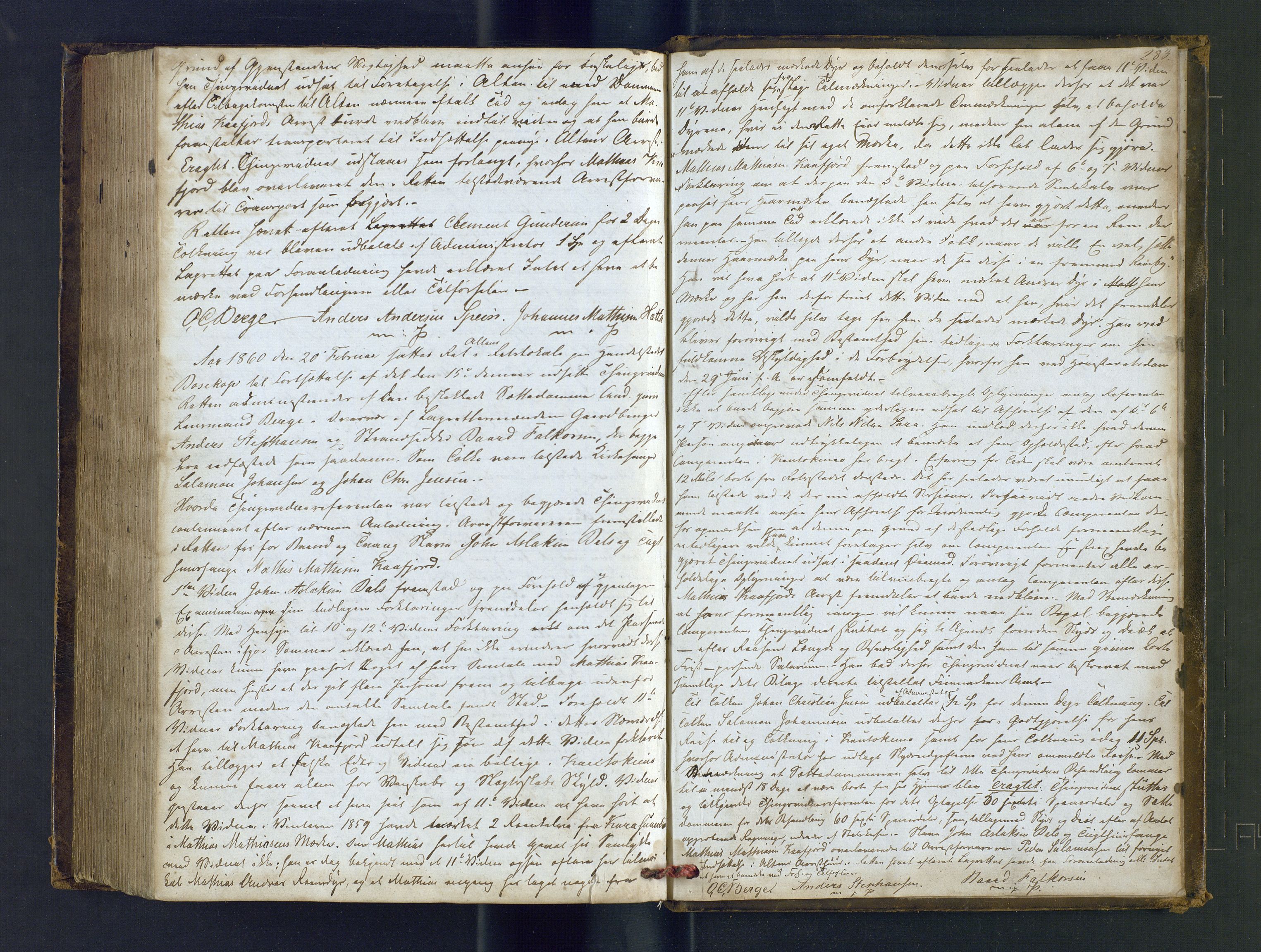 Alta fogderi/sorenskriveri, AV/SATØ-SATØ-5/1/J/Jb/L0171: Ekstrarettsprotokoll, 1853-1860, p. 283