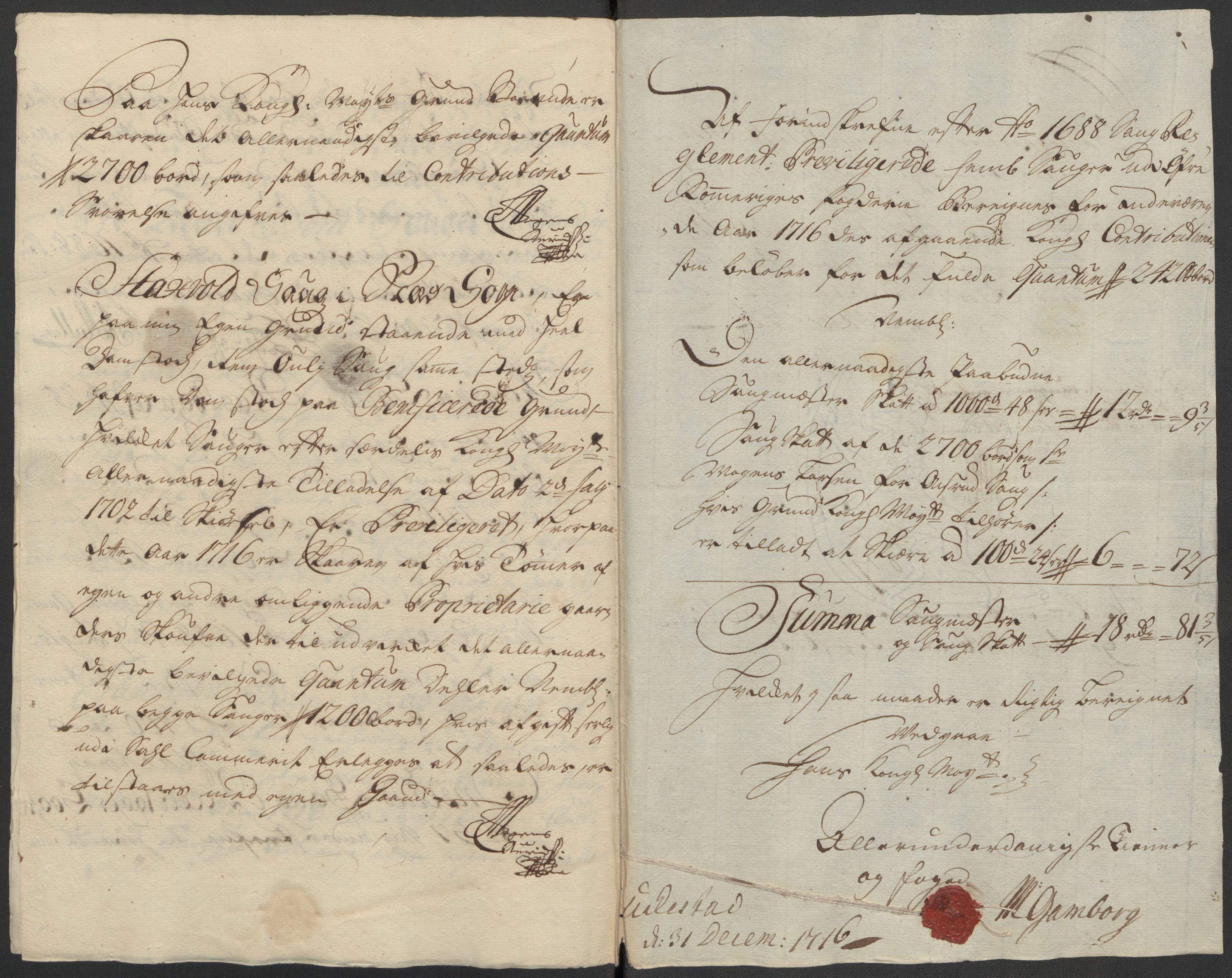 Rentekammeret inntil 1814, Reviderte regnskaper, Fogderegnskap, AV/RA-EA-4092/R12/L0725: Fogderegnskap Øvre Romerike, 1716, p. 155