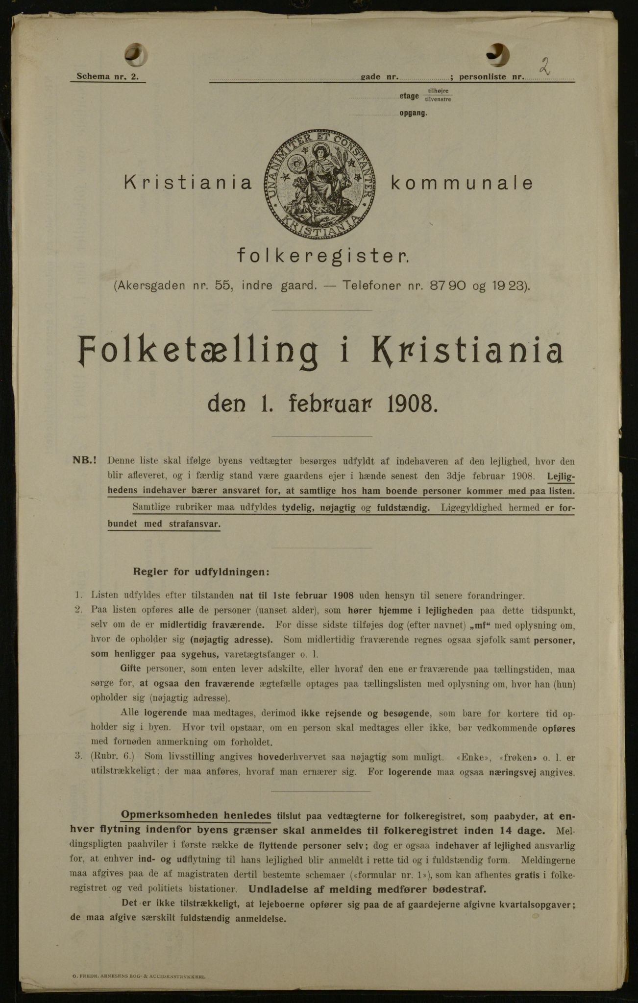 OBA, Municipal Census 1908 for Kristiania, 1908, p. 17920