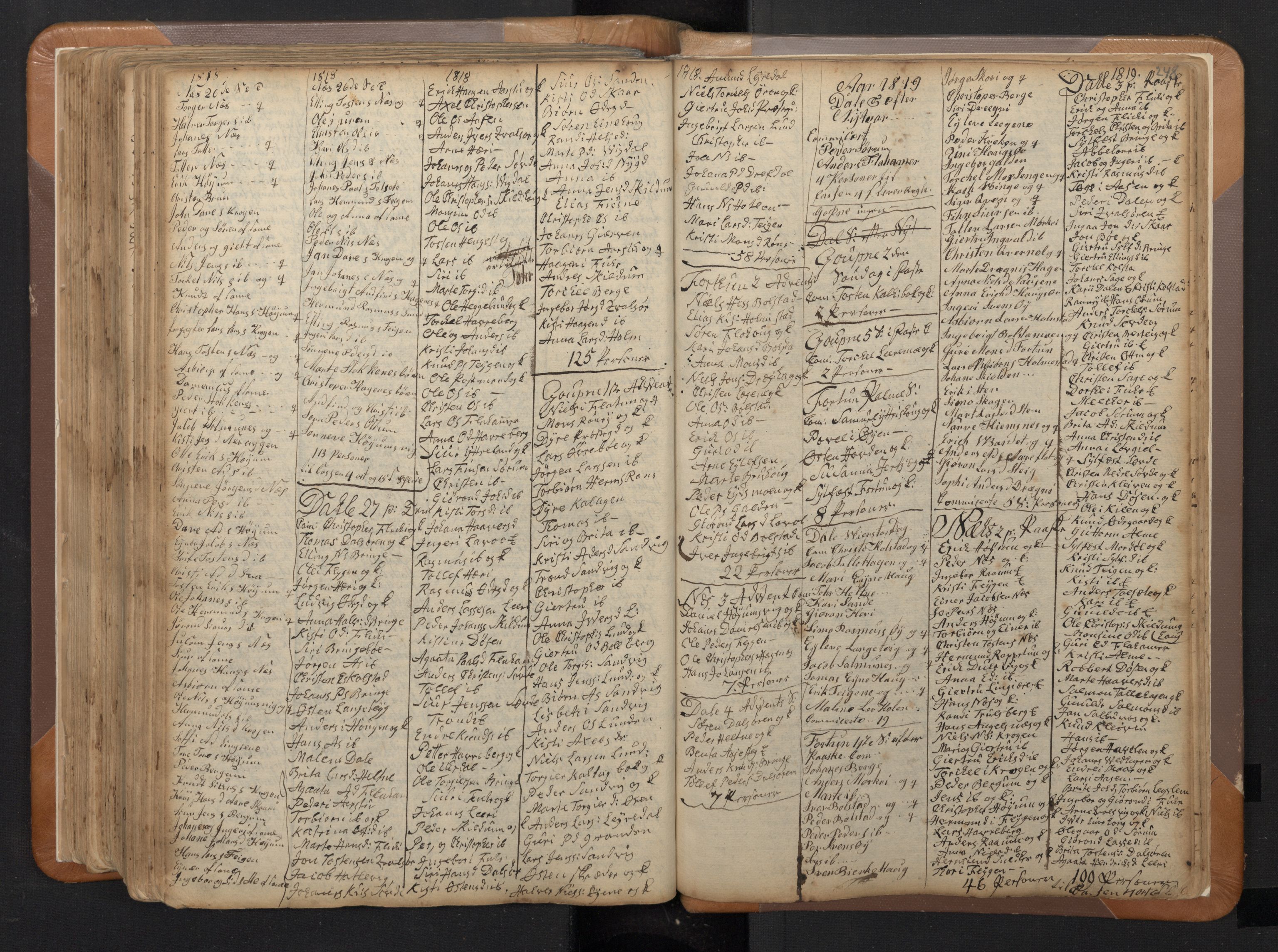 Luster sokneprestembete, SAB/A-81101/H/Haa/Haaa/L0002: Parish register (official) no. A 2, 1751-1796, p. 247b-248a