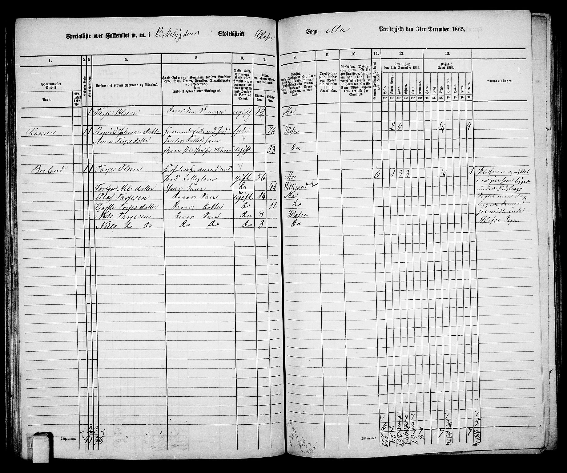 RA, 1865 census for Mo, 1865, p. 76