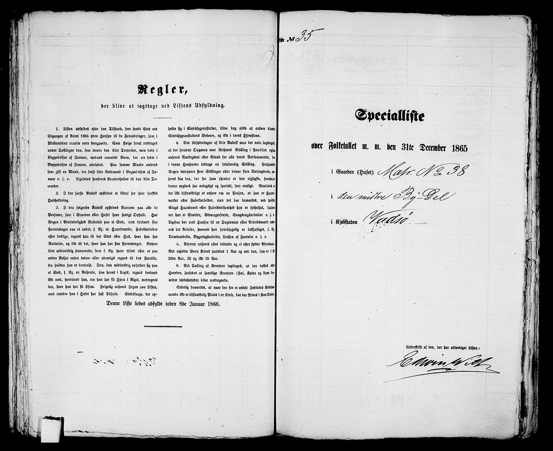 RA, 1865 census for Vadsø/Vadsø, 1865, p. 75