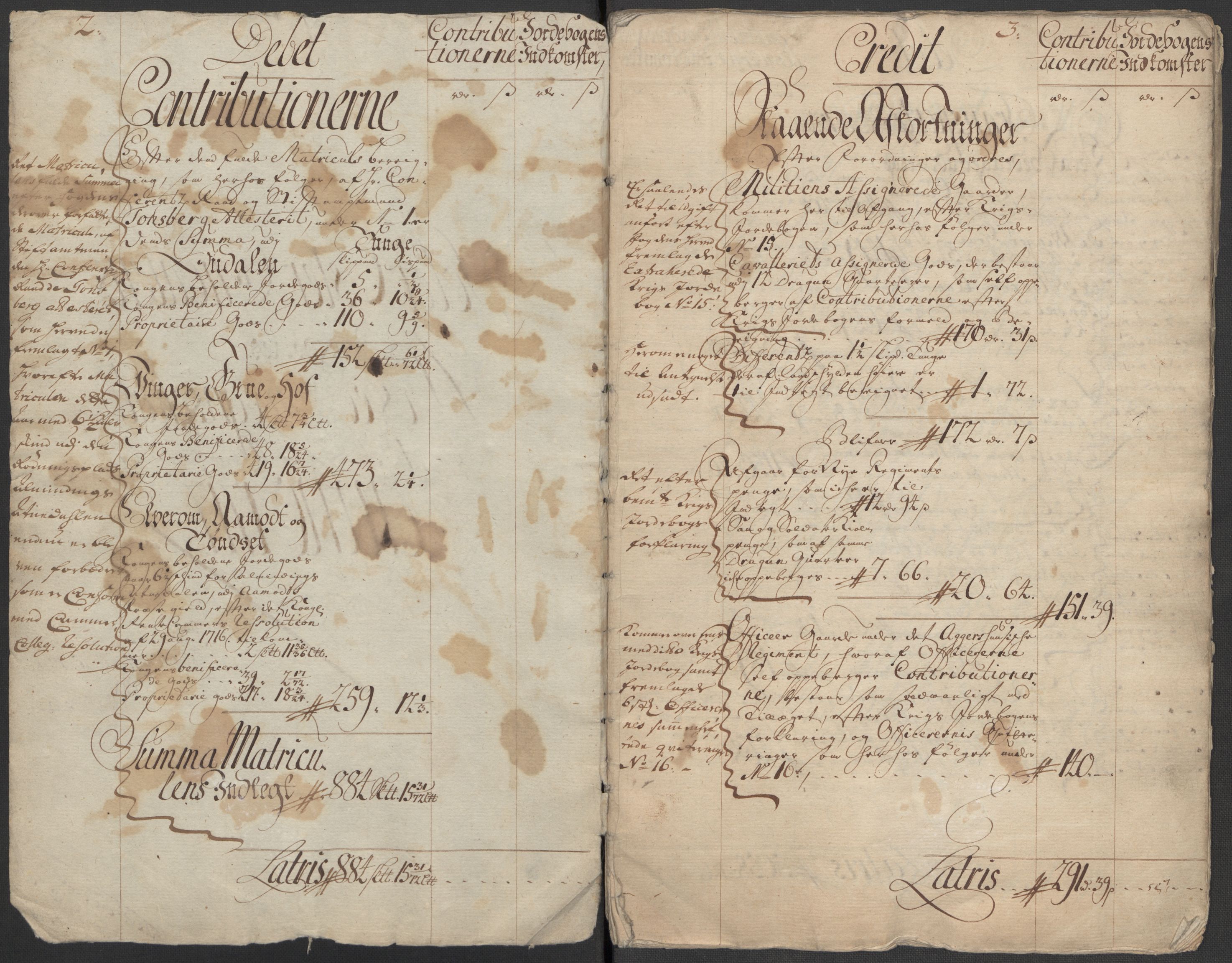 Rentekammeret inntil 1814, Reviderte regnskaper, Fogderegnskap, AV/RA-EA-4092/R13/L0856: Fogderegnskap Solør, Odal og Østerdal, 1717, p. 4