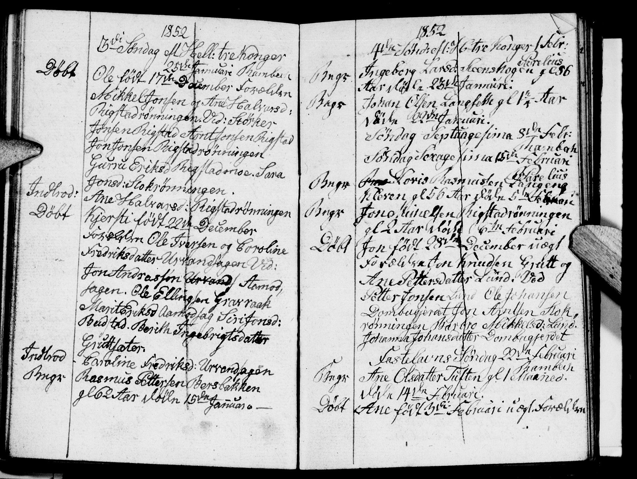 Meldal sokneprestkontor, AV/SAT-A-1123/1/I/I1/I1f/L0008: Parish register draft no. 672I1F, 1827-1866