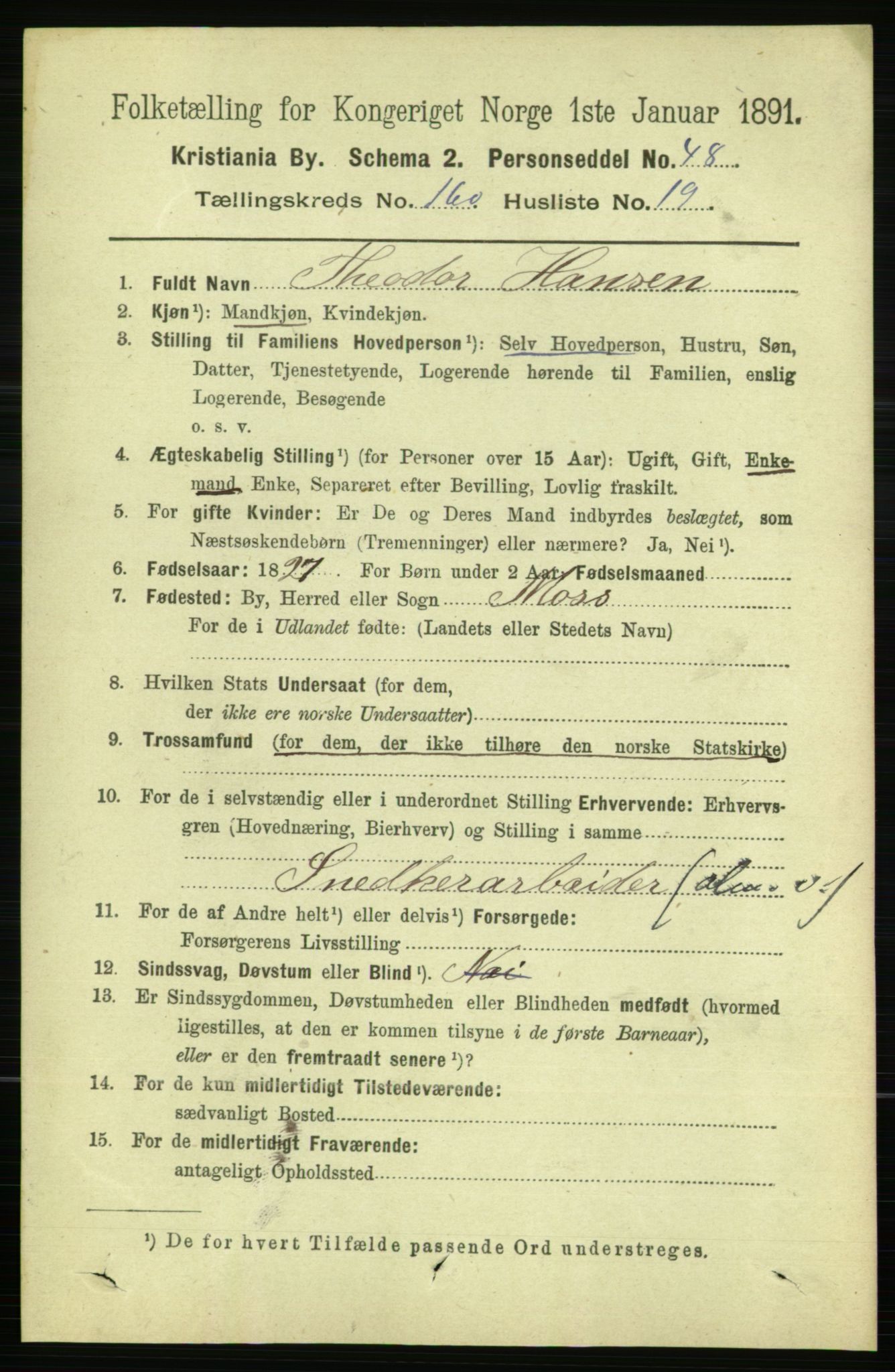 RA, 1891 census for 0301 Kristiania, 1891, p. 91239