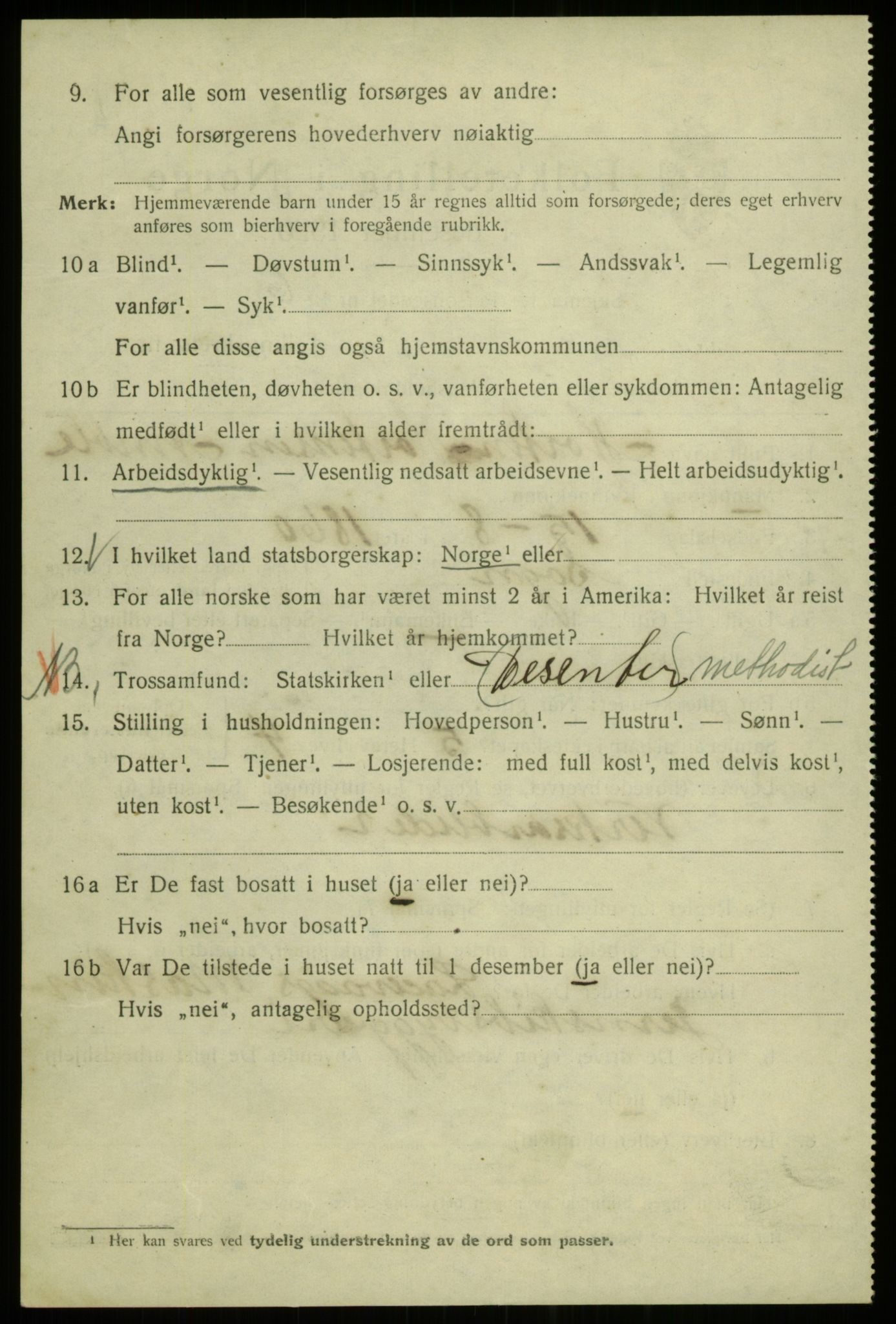 SAB, 1920 census for Bergen, 1920, p. 113937