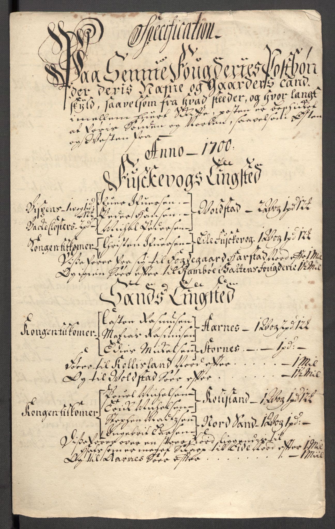 Rentekammeret inntil 1814, Reviderte regnskaper, Fogderegnskap, RA/EA-4092/R68/L4755: Fogderegnskap Senja og Troms, 1700-1704, p. 95