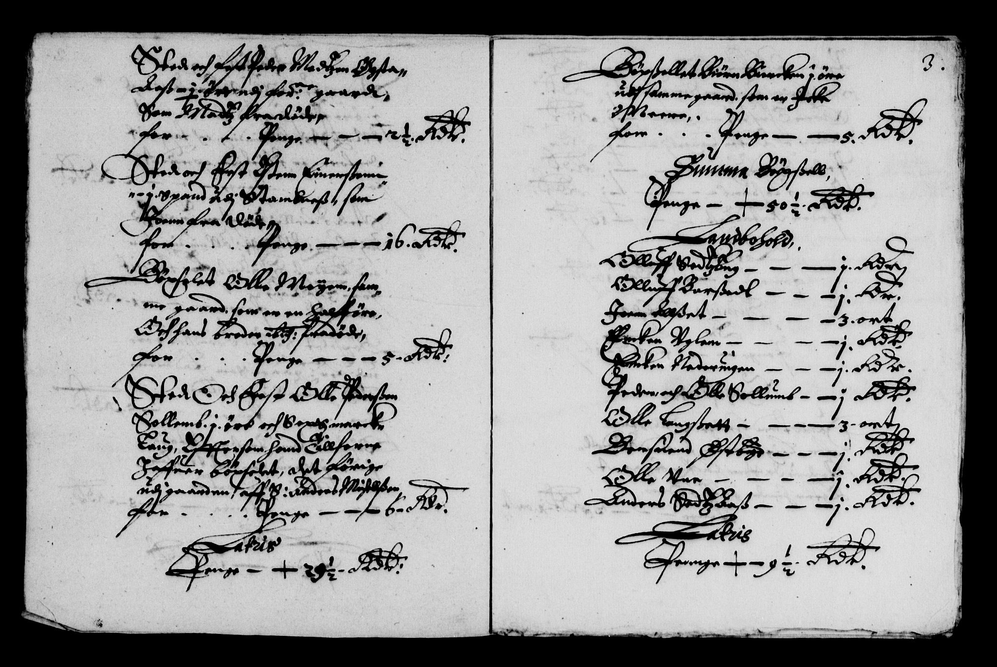 Rentekammeret inntil 1814, Reviderte regnskaper, Lensregnskaper, AV/RA-EA-5023/R/Rb/Rbw/L0125: Trondheim len, 1642-1657