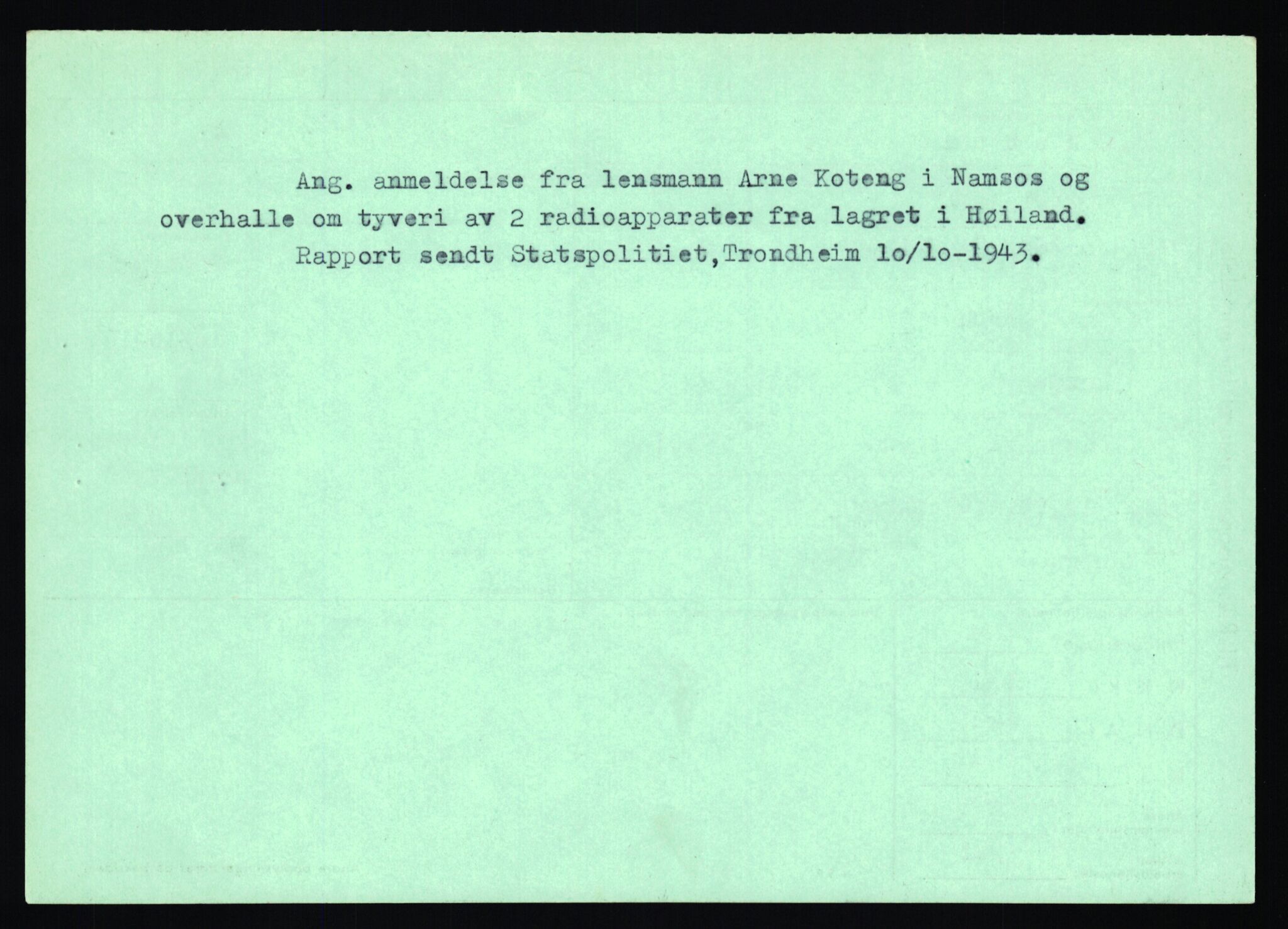 Statspolitiet - Hovedkontoret / Osloavdelingen, AV/RA-S-1329/C/Ca/L0012: Oanæs - Quistgaard	, 1943-1945, p. 176