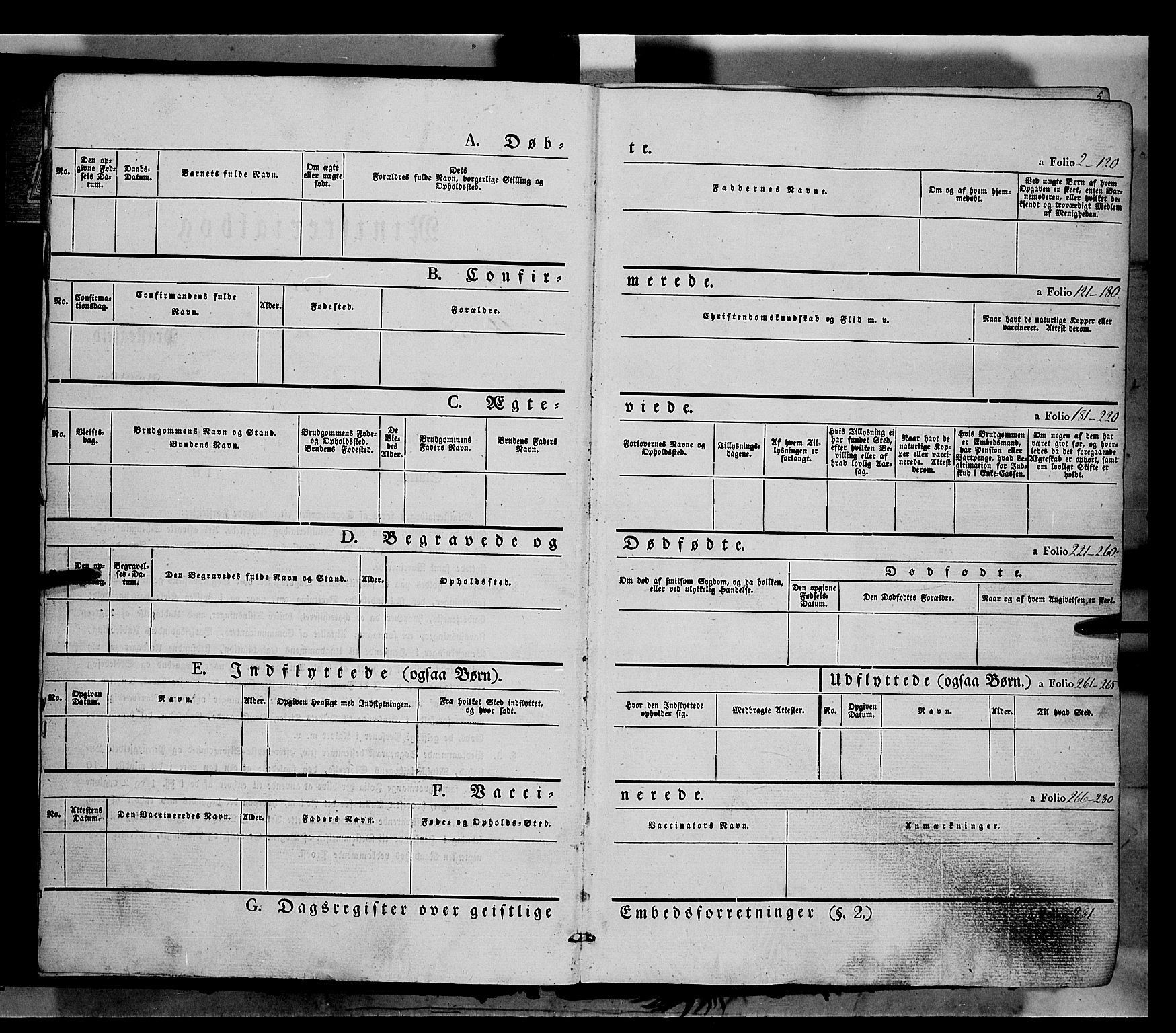 Nord-Aurdal prestekontor, AV/SAH-PREST-132/H/Ha/Haa/L0006: Parish register (official) no. 6, 1842-1863