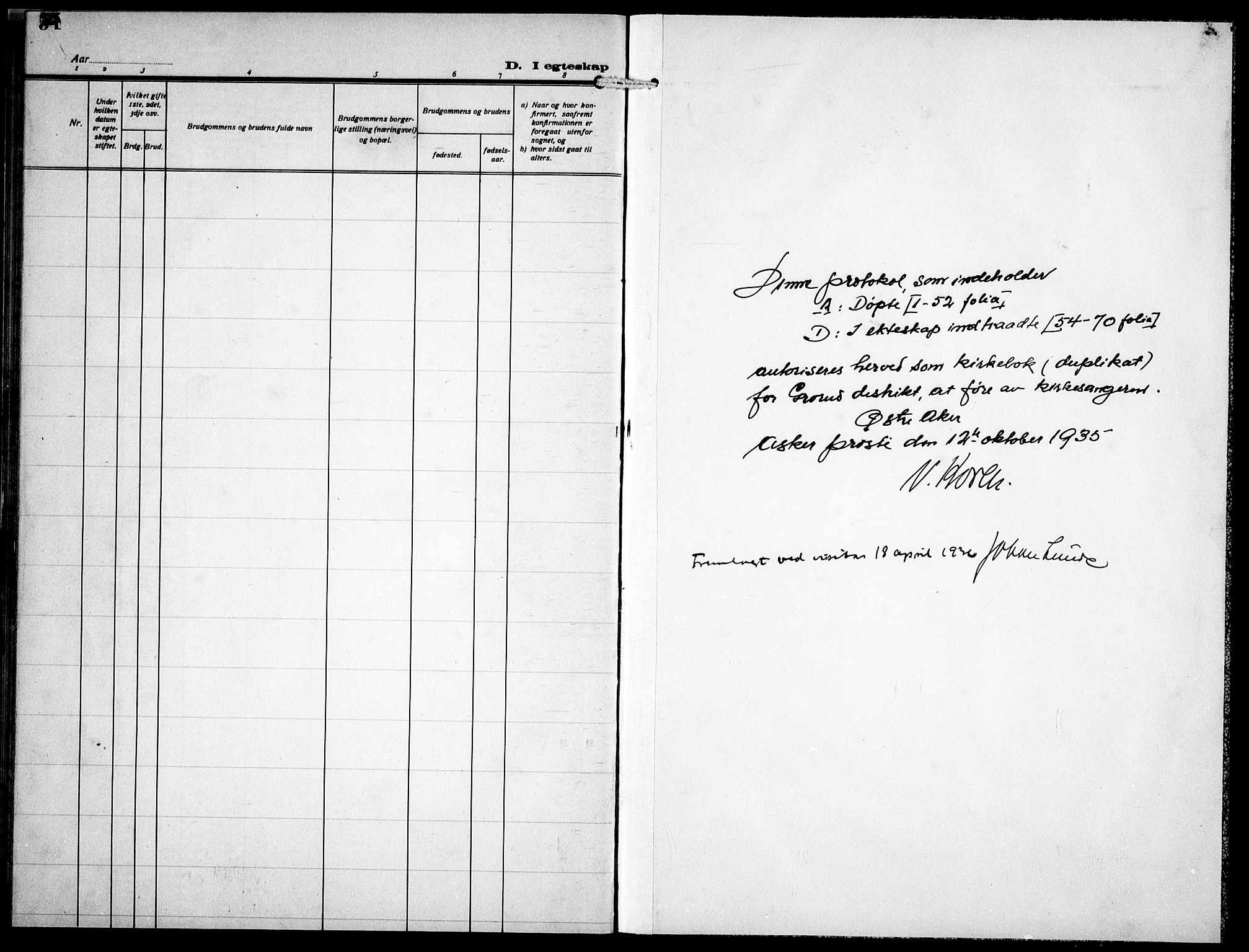 Østre Aker prestekontor Kirkebøker, SAO/A-10840/G/Gb/L0001: Parish register (copy) no. II 1, 1930-1934