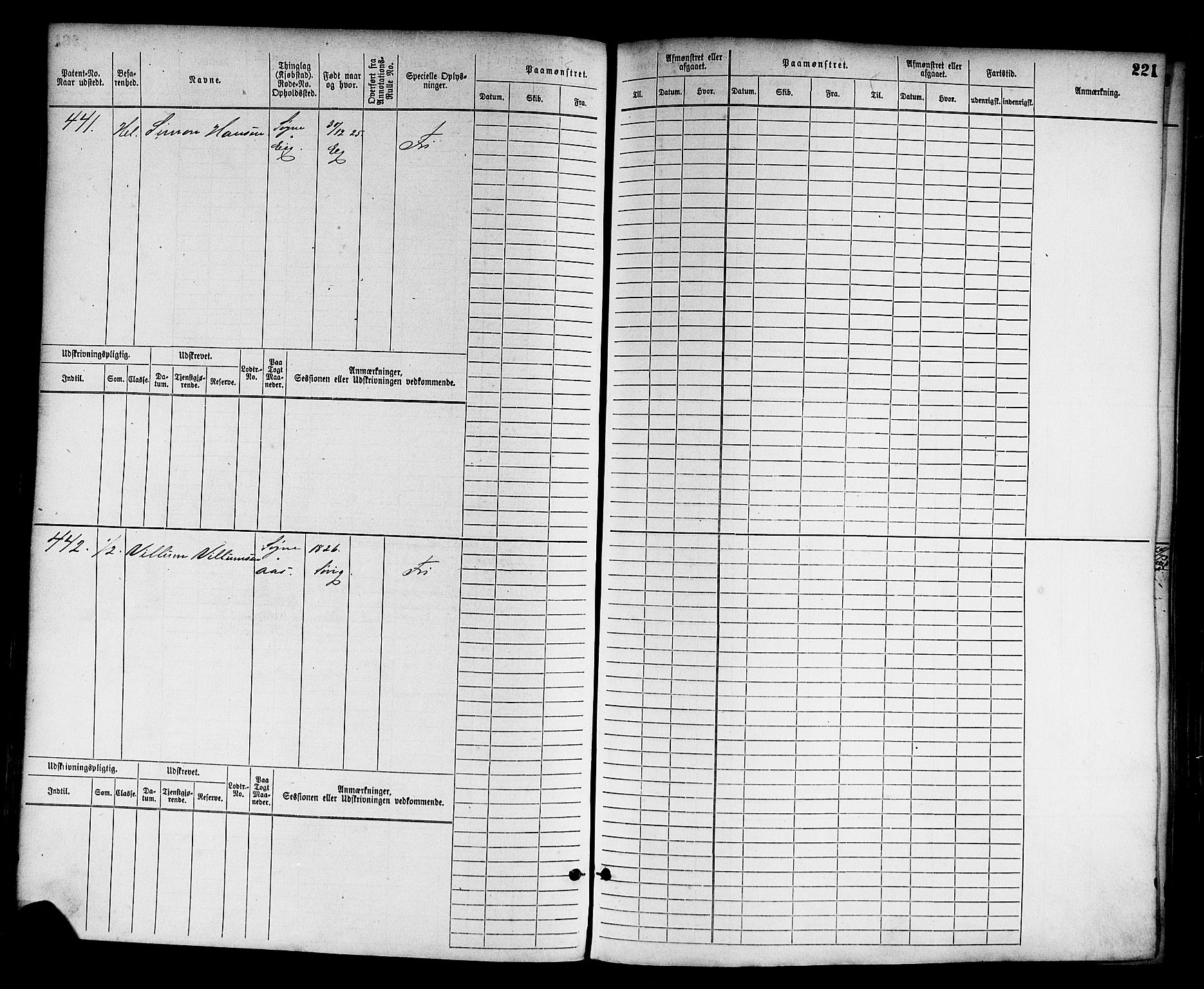 Kristiansand mønstringskrets, AV/SAK-2031-0015/F/Fb/L0003: Hovedrulle nr 1-762, I-10, 1860-1911, p. 234