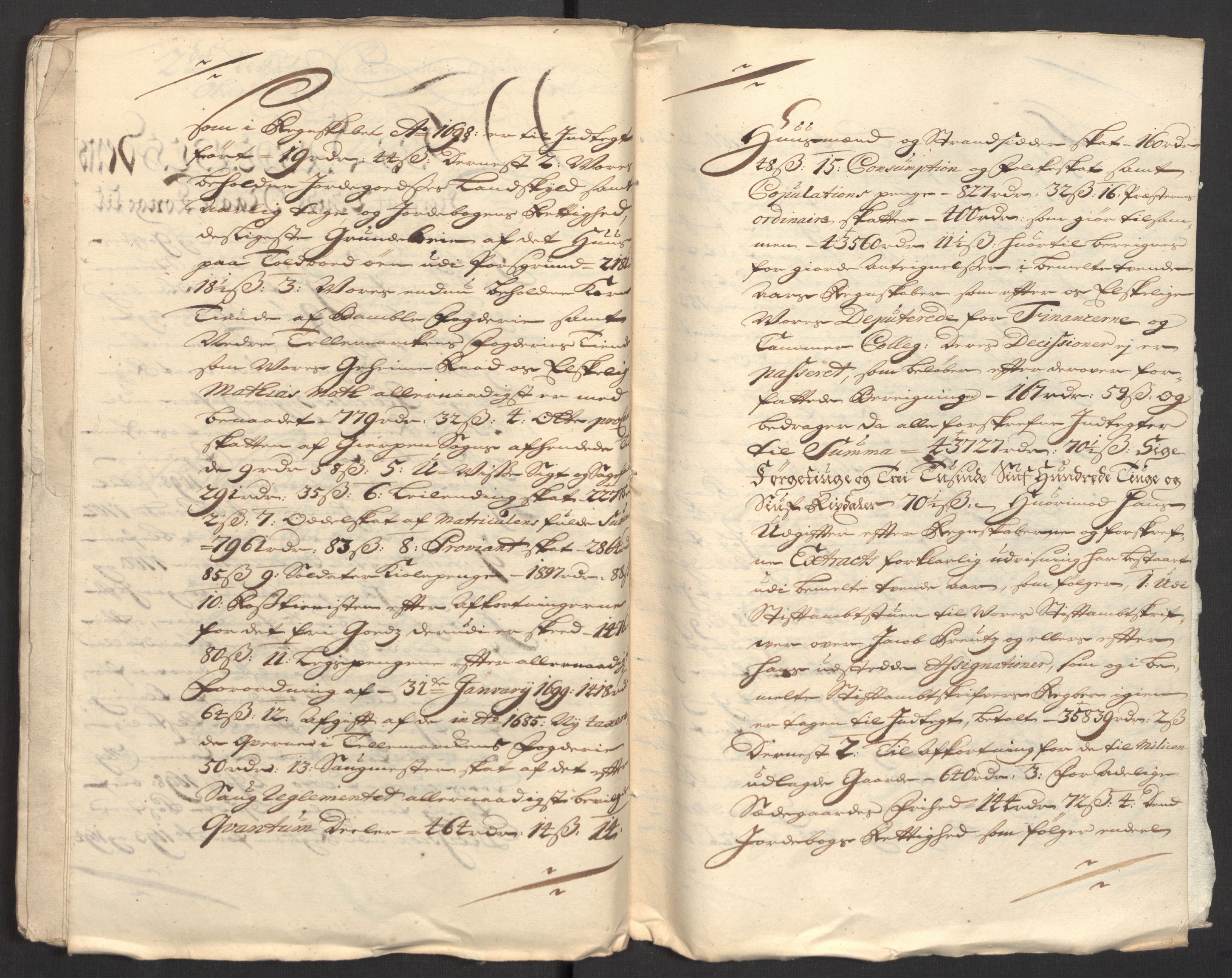 Rentekammeret inntil 1814, Reviderte regnskaper, Fogderegnskap, AV/RA-EA-4092/R36/L2102: Fogderegnskap Øvre og Nedre Telemark og Bamble, 1699, p. 85